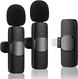 Par microfone de lapela sem fio (iPhone e iPad)