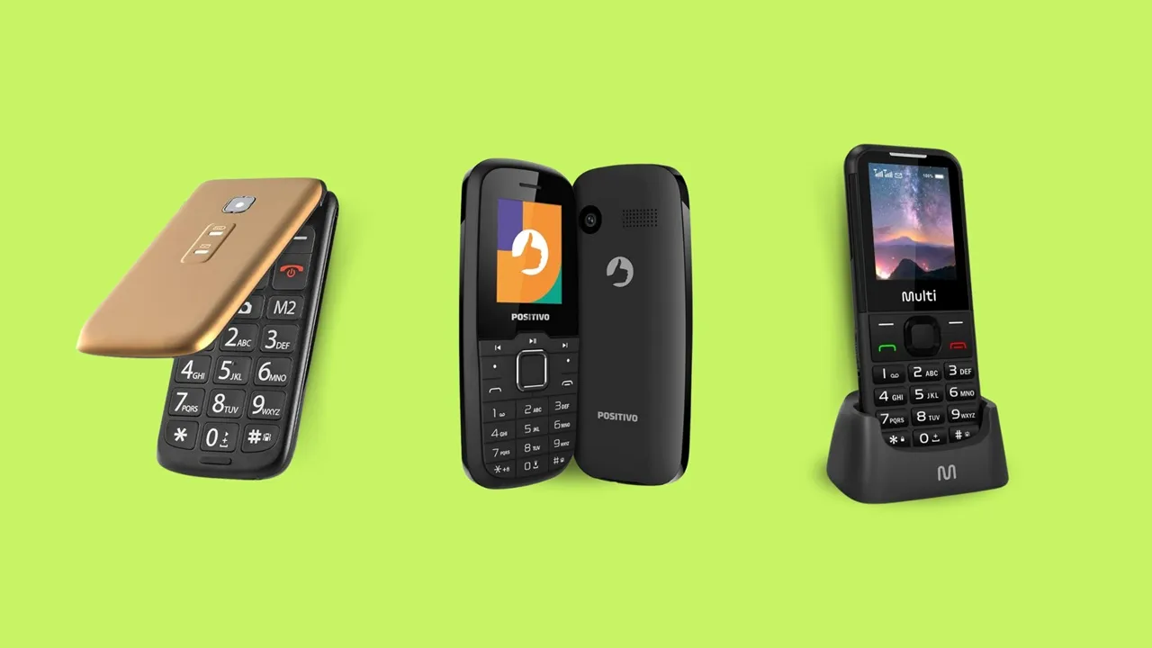 Melhor celular simples e barato de [ano]