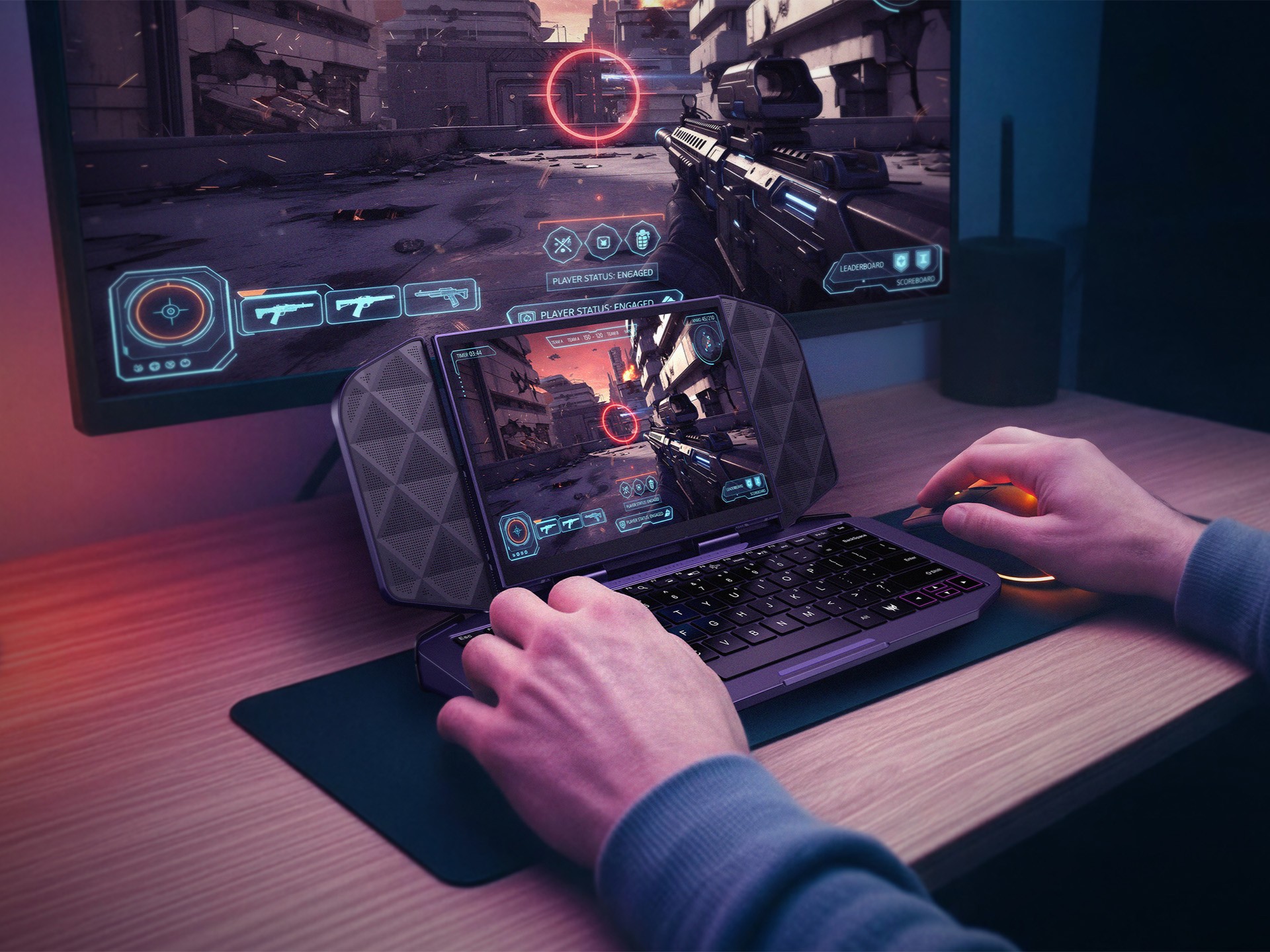 Acer Project DualPlay Mini: o portátil de games que abre e vira um mini notebook