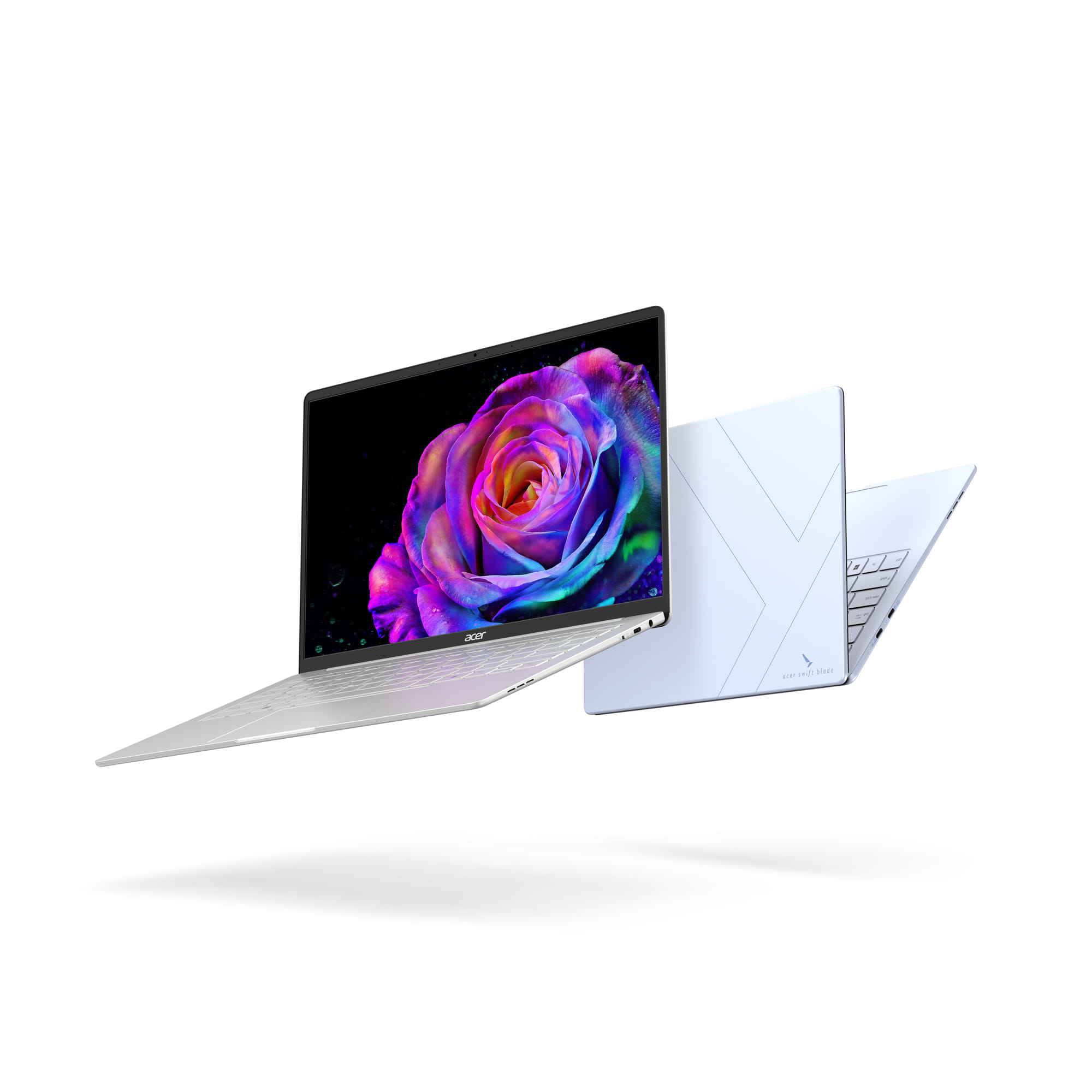 Acer Swift Blade 14 branco e azul claro