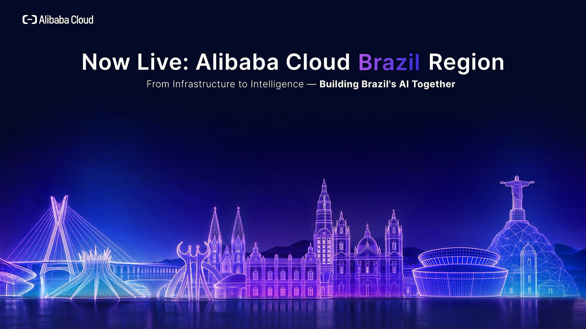 Alibaba Cloud abre primeira região de nuvem no Brasil com foco em IA