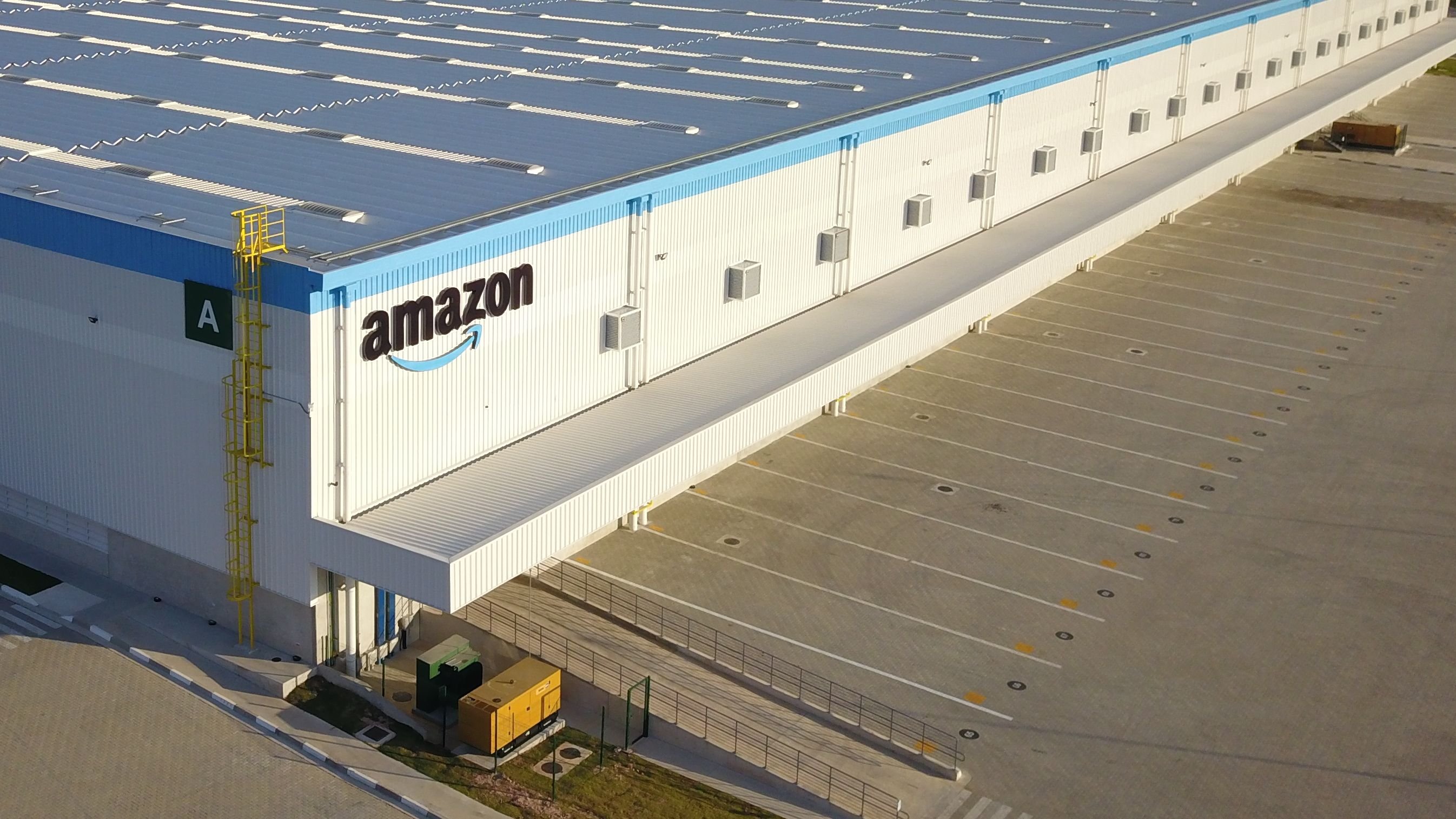 Centro logístico da Amazon