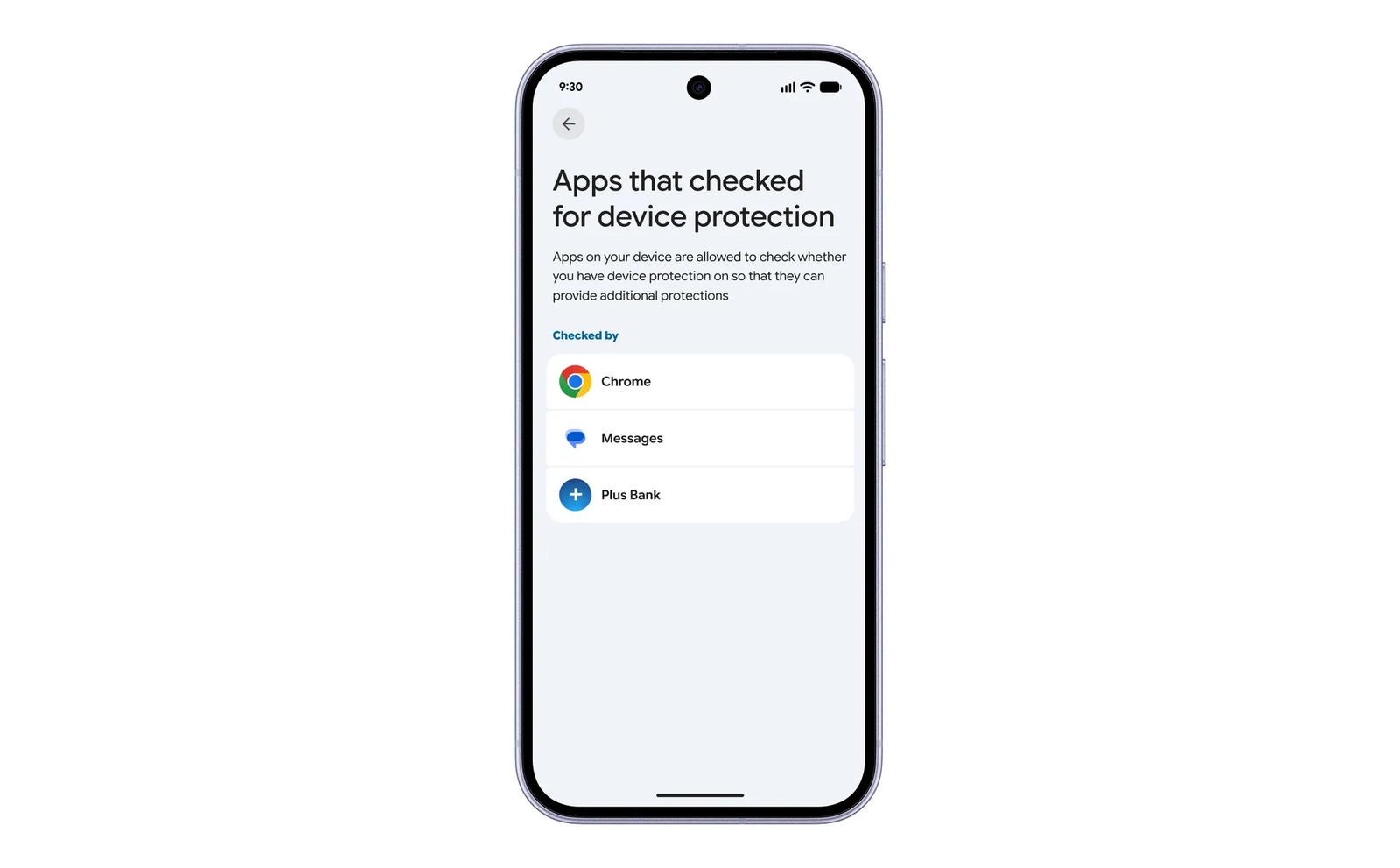 Lista de apps que passaram pela checagem de proteção do dispositivo no Android 17