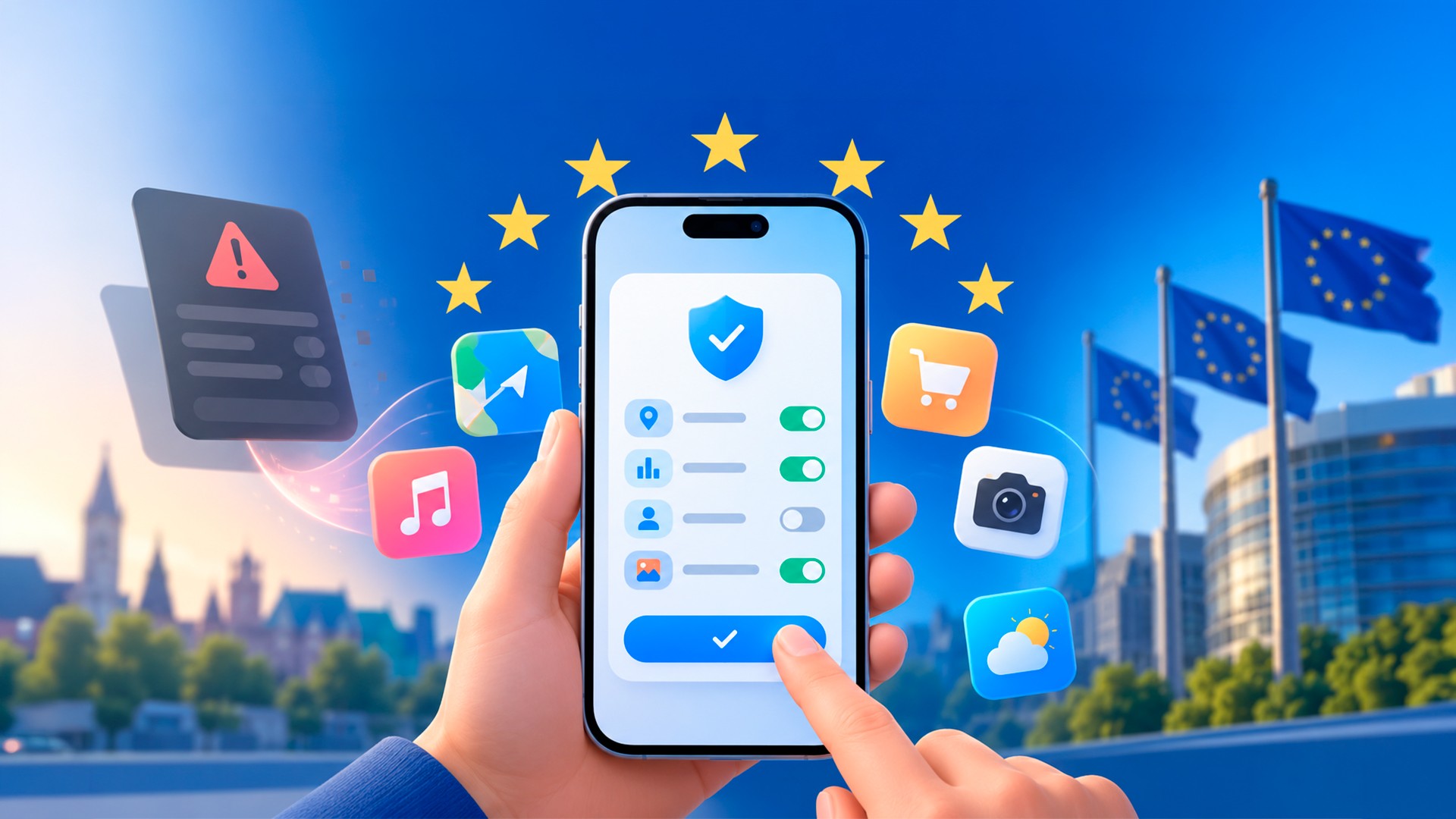 Apple cede à União Europeia e vai mudar o aviso de rastreamento do iPhone no iOS 27.2