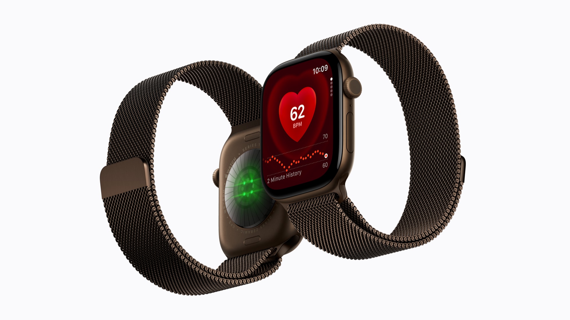 Apple Watch Series 12 com pulseira de metal