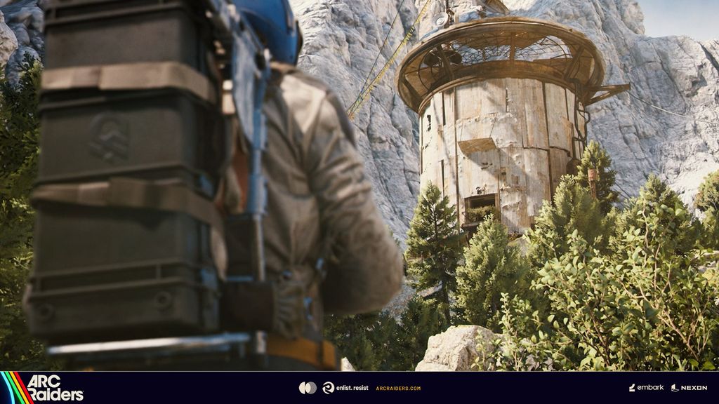 Tela de Outpost, recurso de progressão apresentado pela Embark em Frozen Trail.