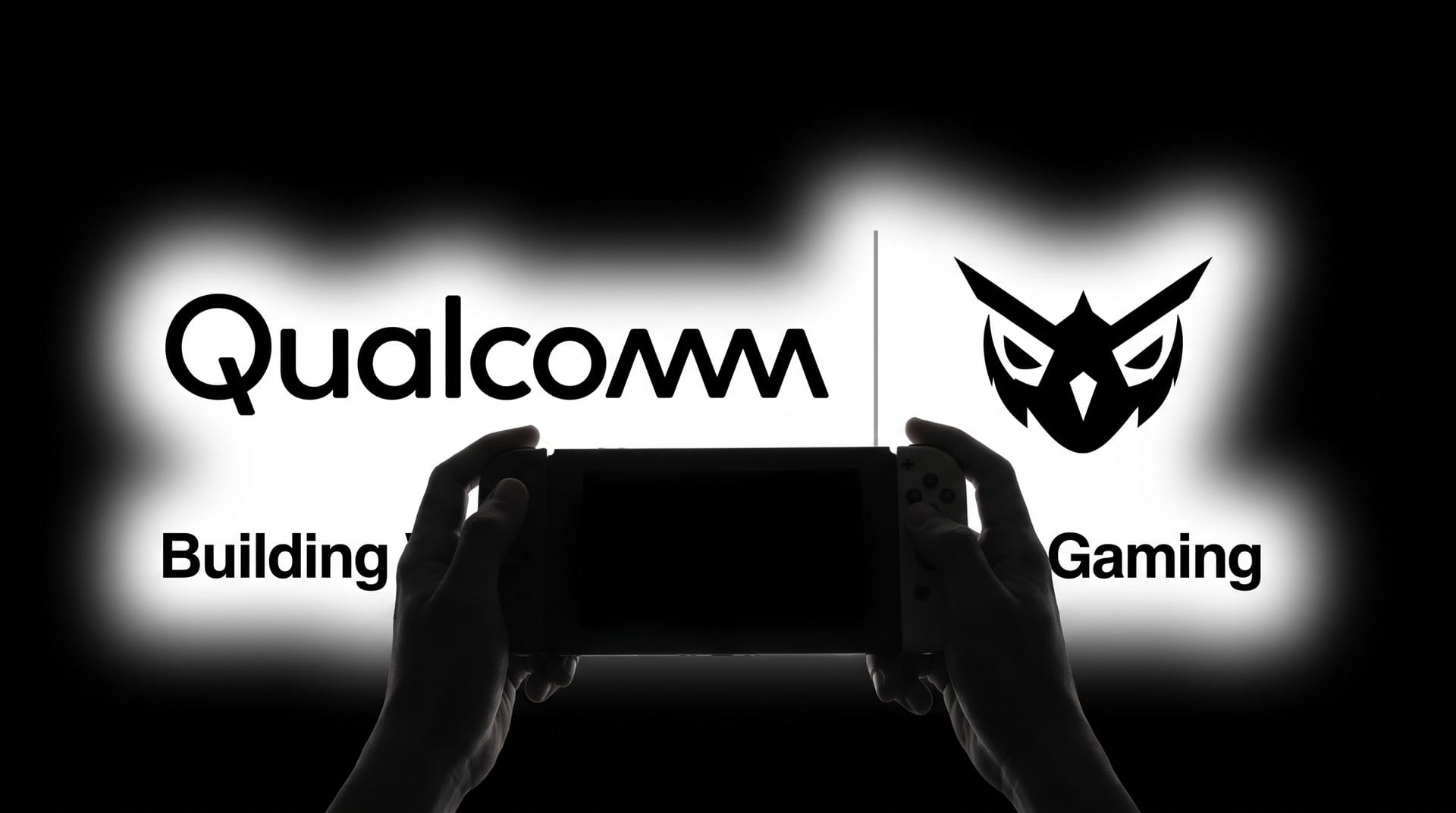 Logos da Qualcomm e da ARC no anúncio da parceria