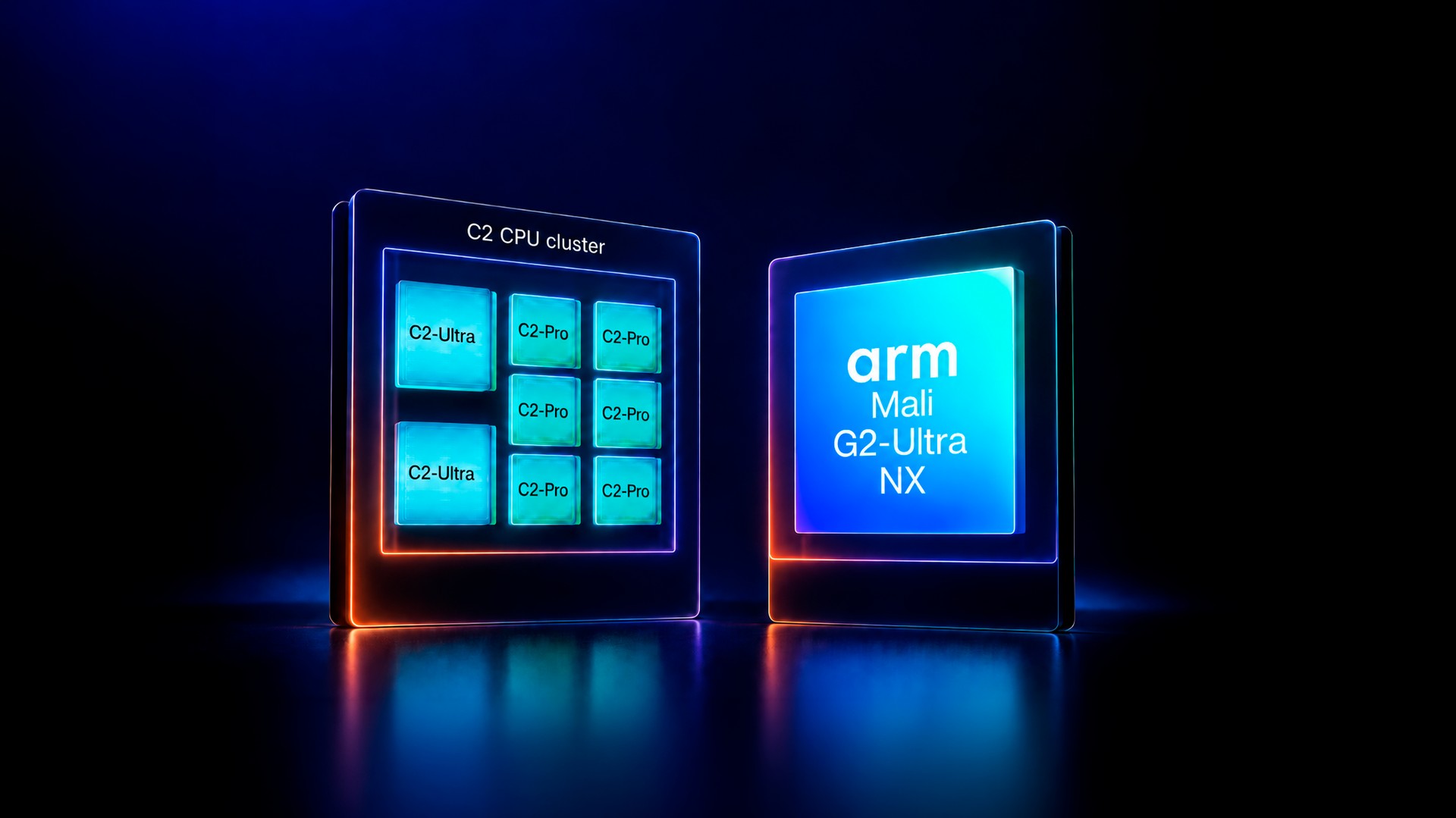 Arm apresenta C2-Ultra e Mali G2-Ultra NX, base dos chips de celular com foco em agentes de IA e ray tracing