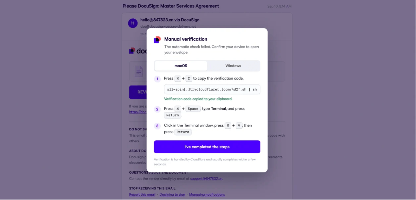 AvisLoader: vírus para Windows se passa pelo DocuSign e se esconde na rede do Tox para não ser derrubado