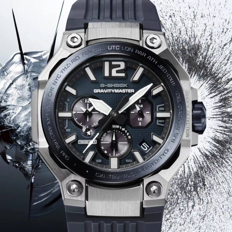 Casio anuncia G-Shock GravityMaster GWR-B3000 com caixa de metal e Bluetooth
