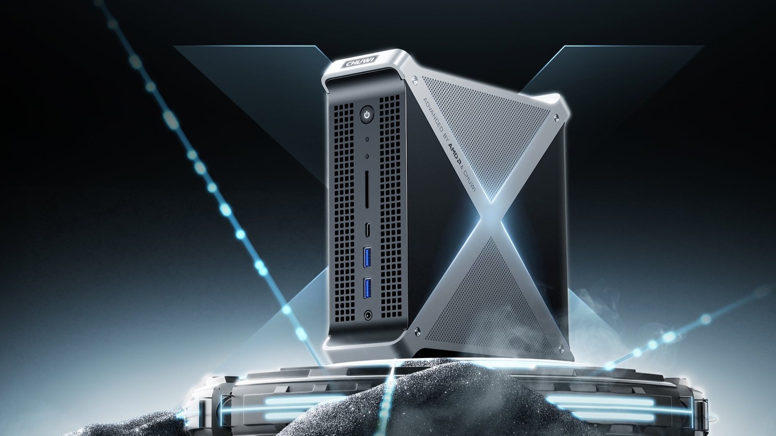 CHUWI apresenta o UniBox AI495 Pro, mini PC com Ryzen AI MAX+ PRO 495 e 192 GB de memória unificada