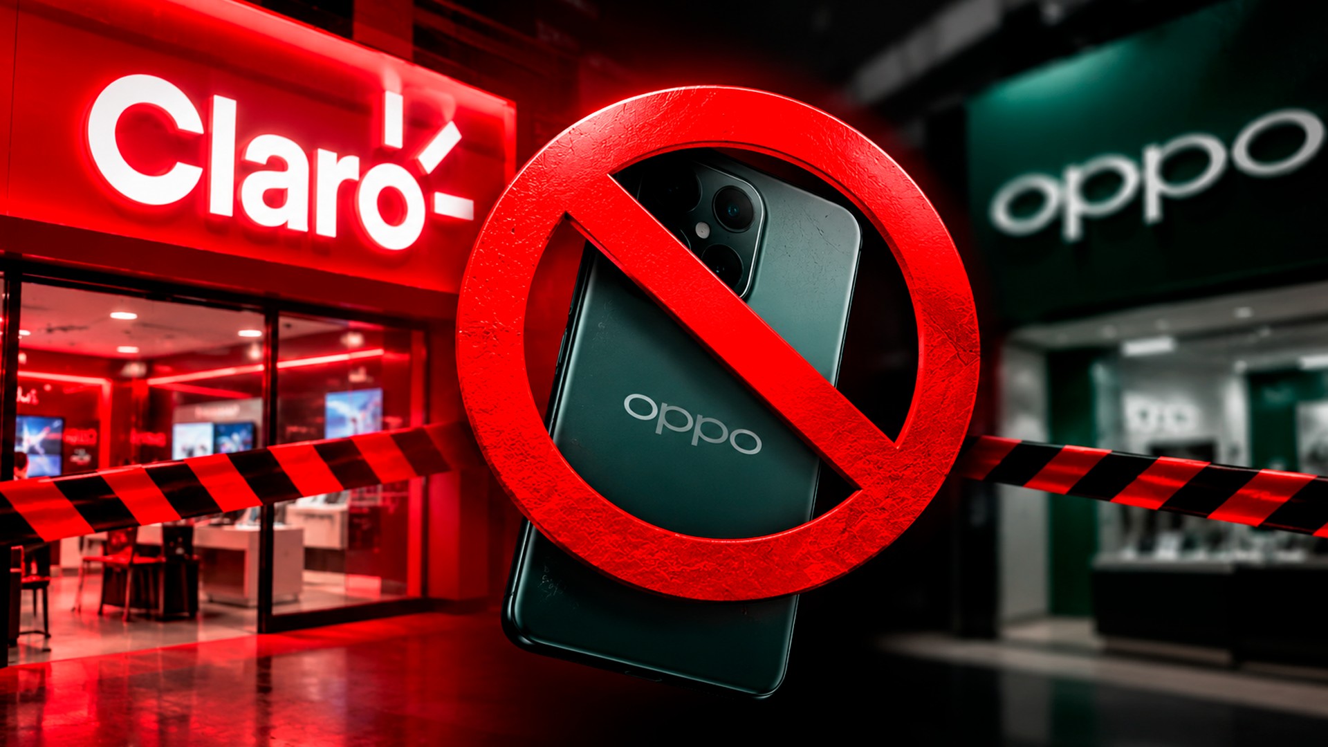 Claro suspende venda de celulares OPPO em lojas físicas e online por tempo indeterminado