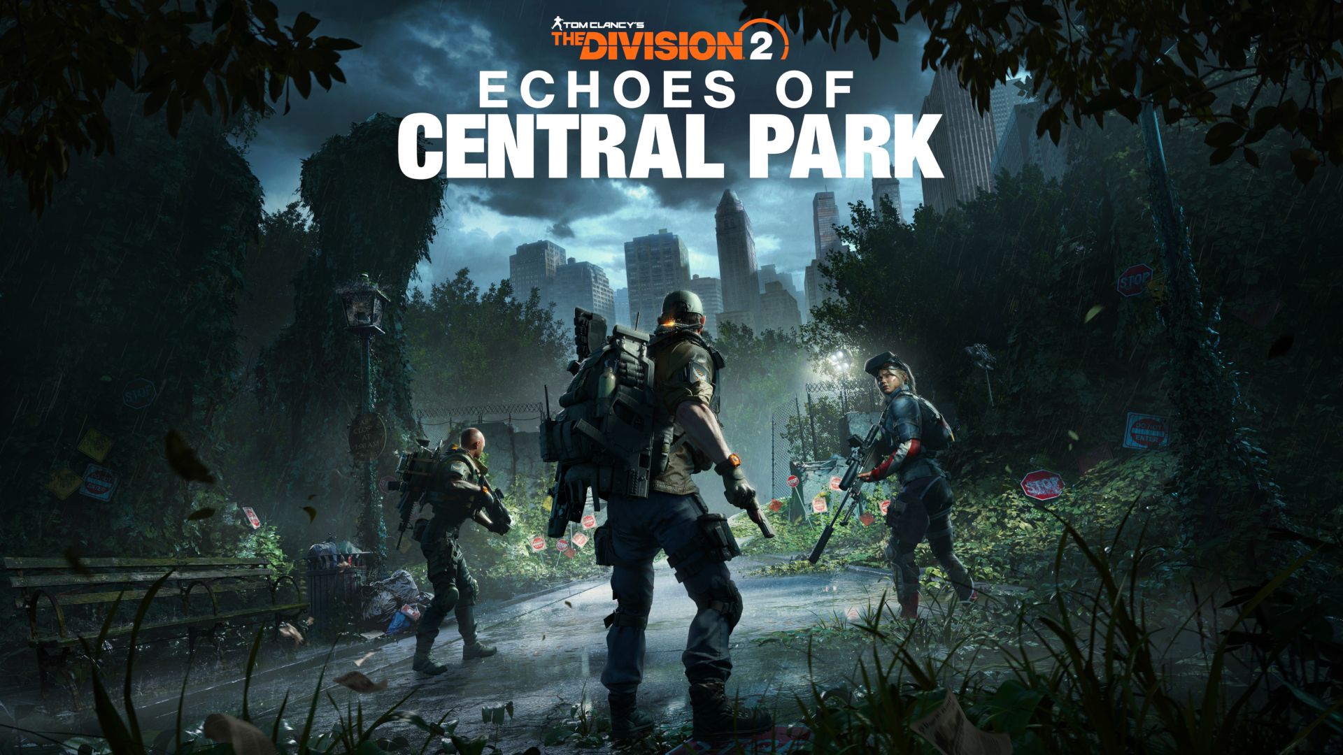 Arte de divulgação de Echoes of Central Park