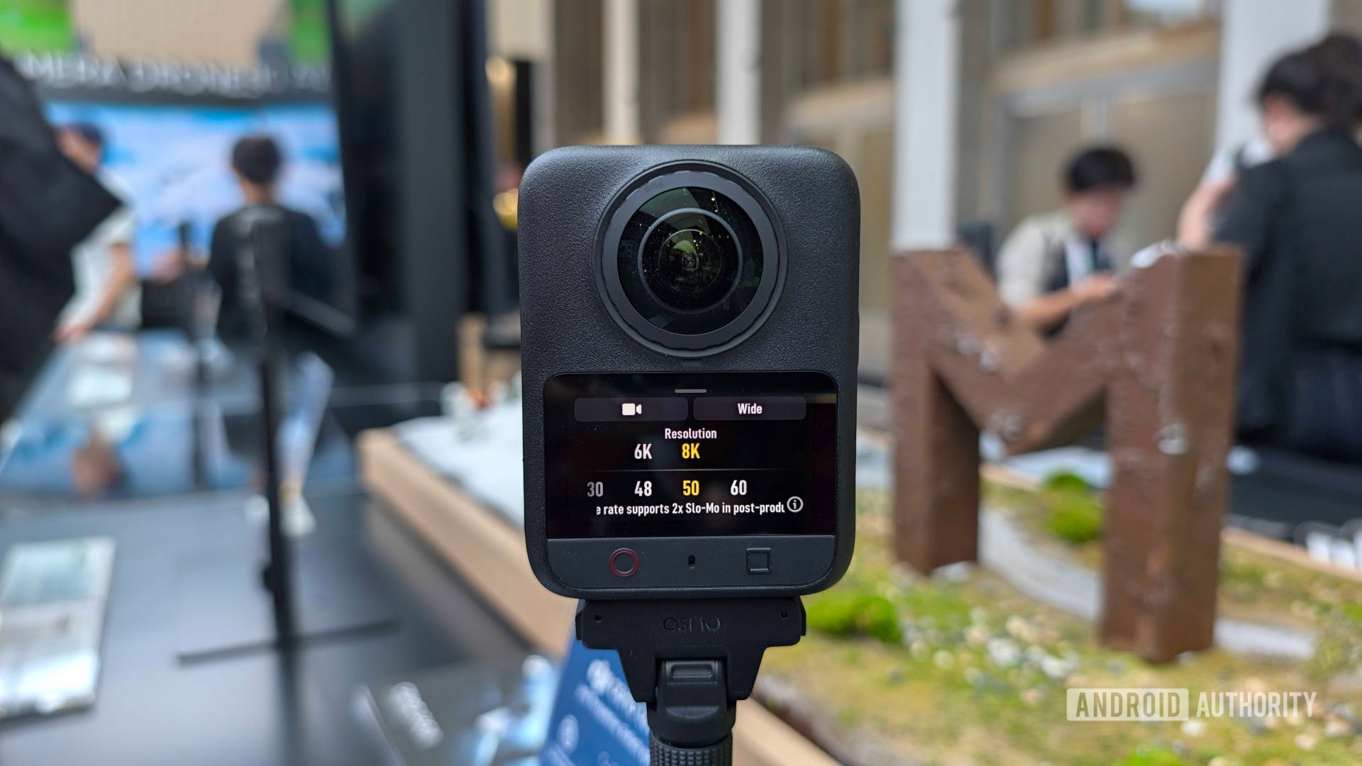 Comparativo de resolução da DJI Osmo 360 II