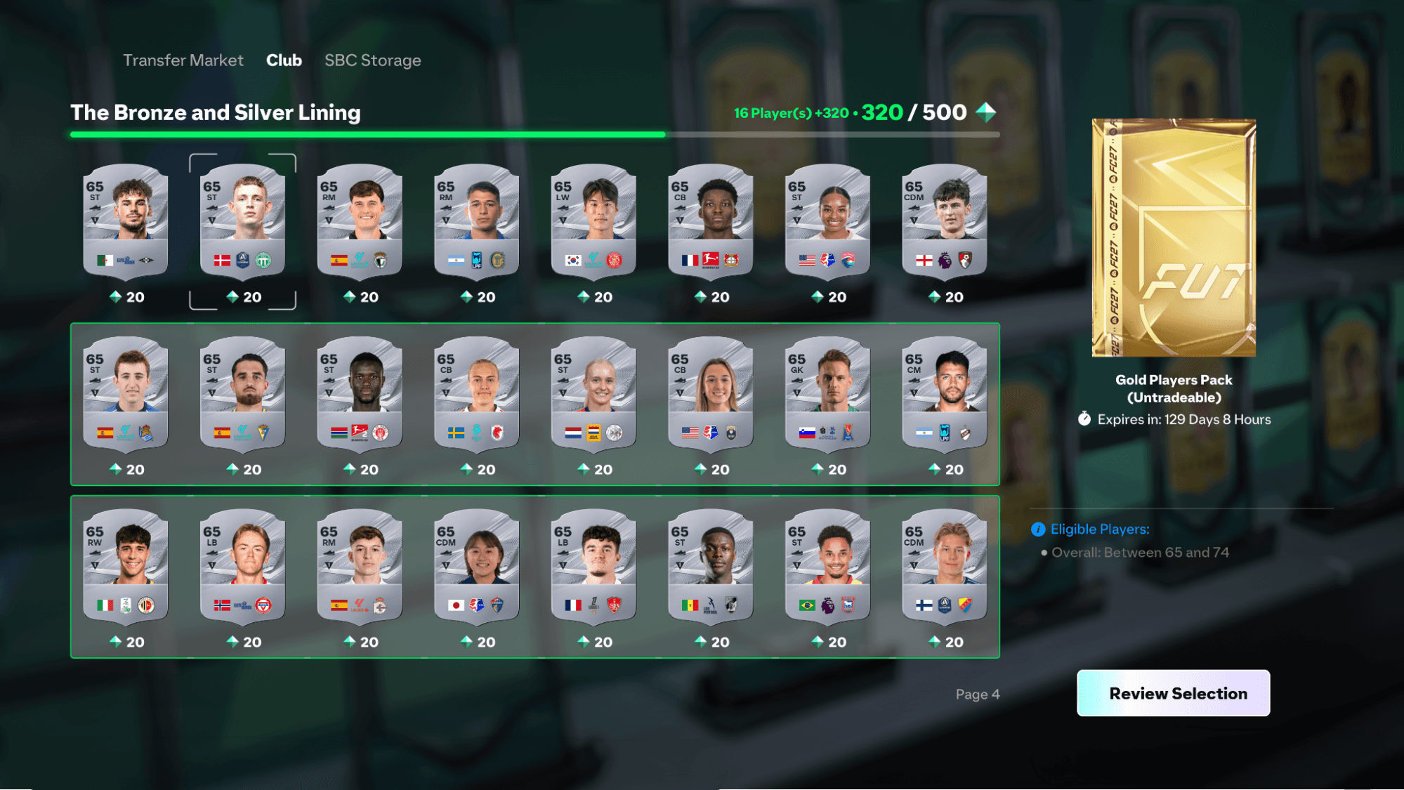 Sistema de evolução de cards no EA FC 27