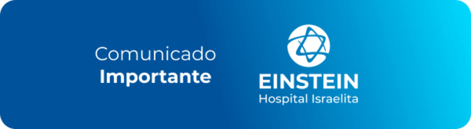 Comunicado oficial do Einstein Hospital Israelita sobre o incidente