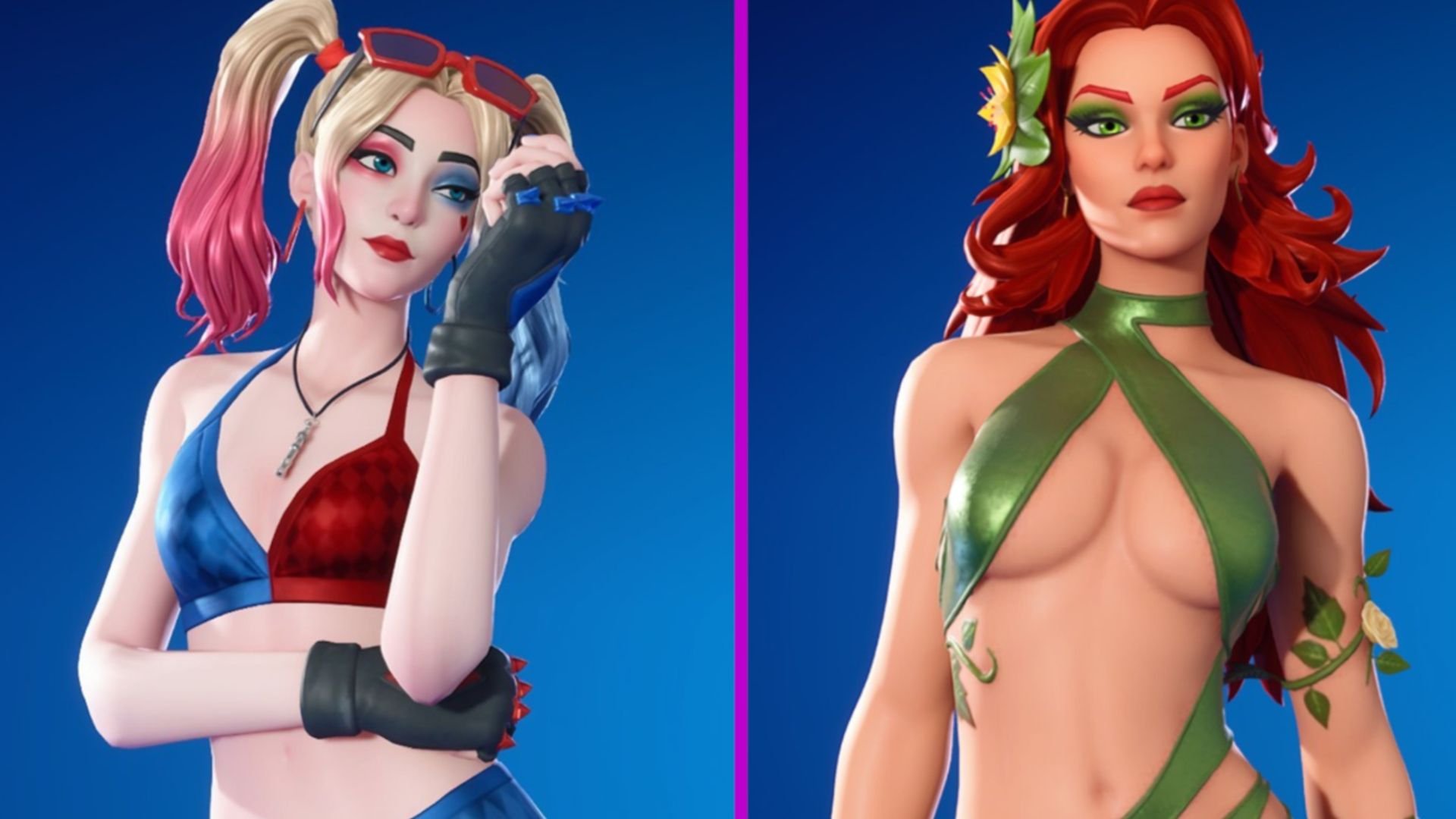 Novas skins da DC em Fortnite com restrição de idade