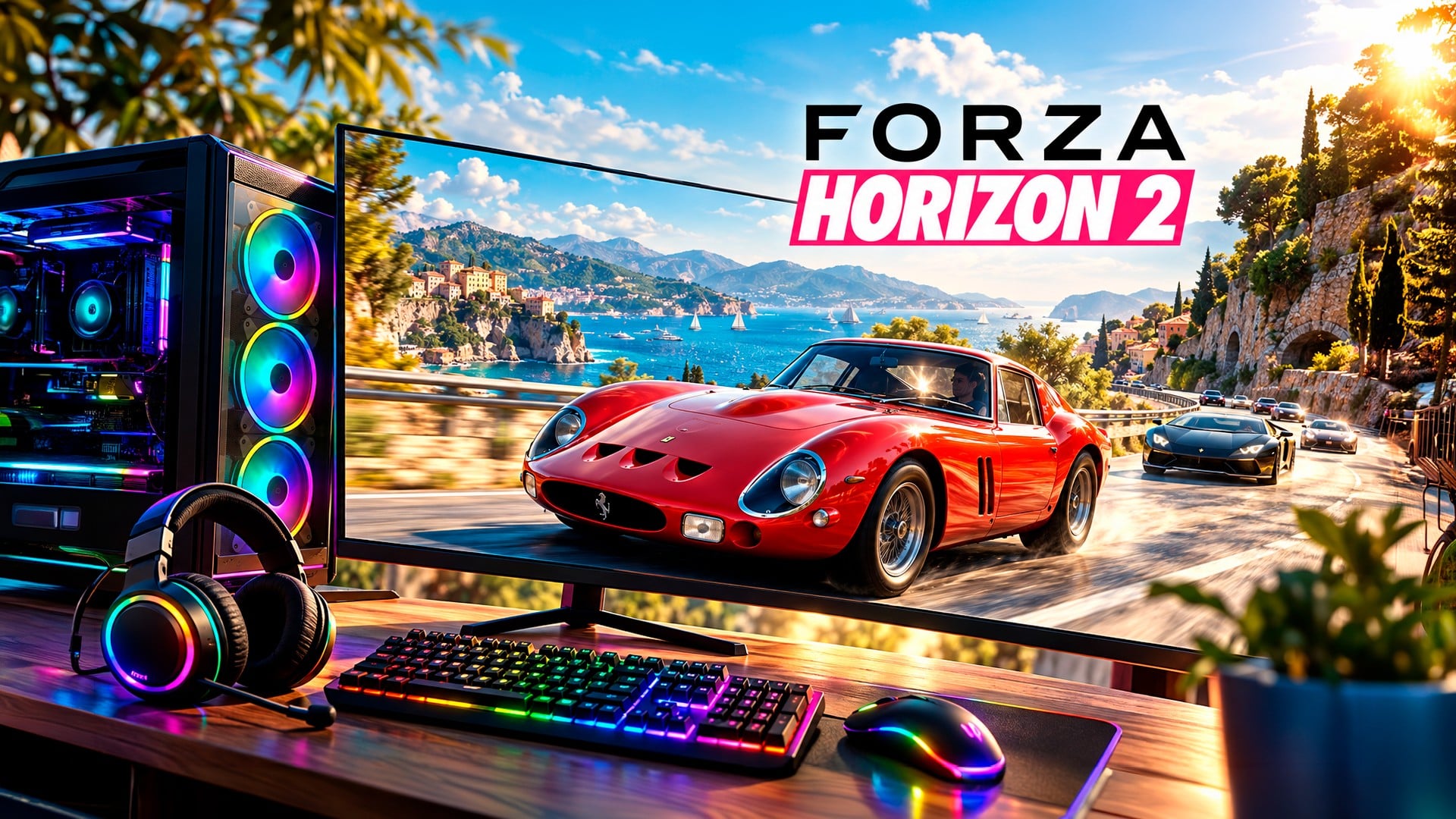 Forza Horizon 2 ganha projeto não oficial para rodar no PC