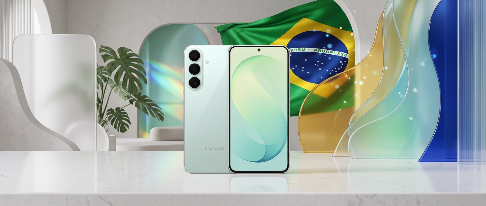 Galaxy S26 FE chega ao Brasil por R$ 5.499 com Exynos 2500 e One UI 9 de fábrica