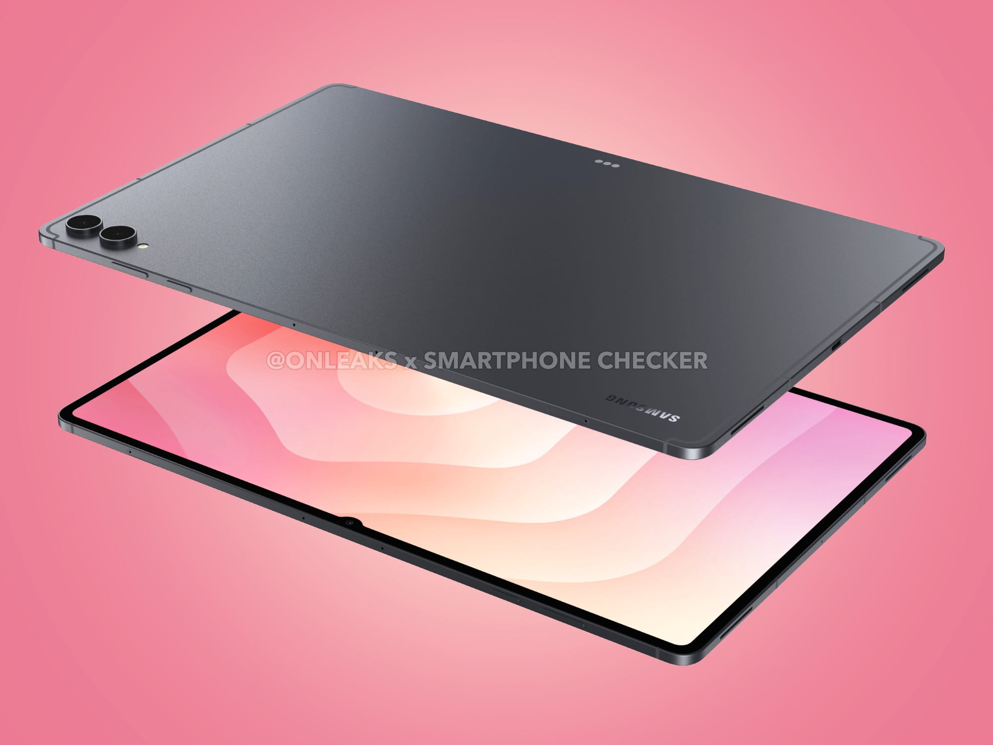 Samsung Galaxy Tab S12 Ultra vaza com notch na tela e design quase idêntico ao S11 Ultra