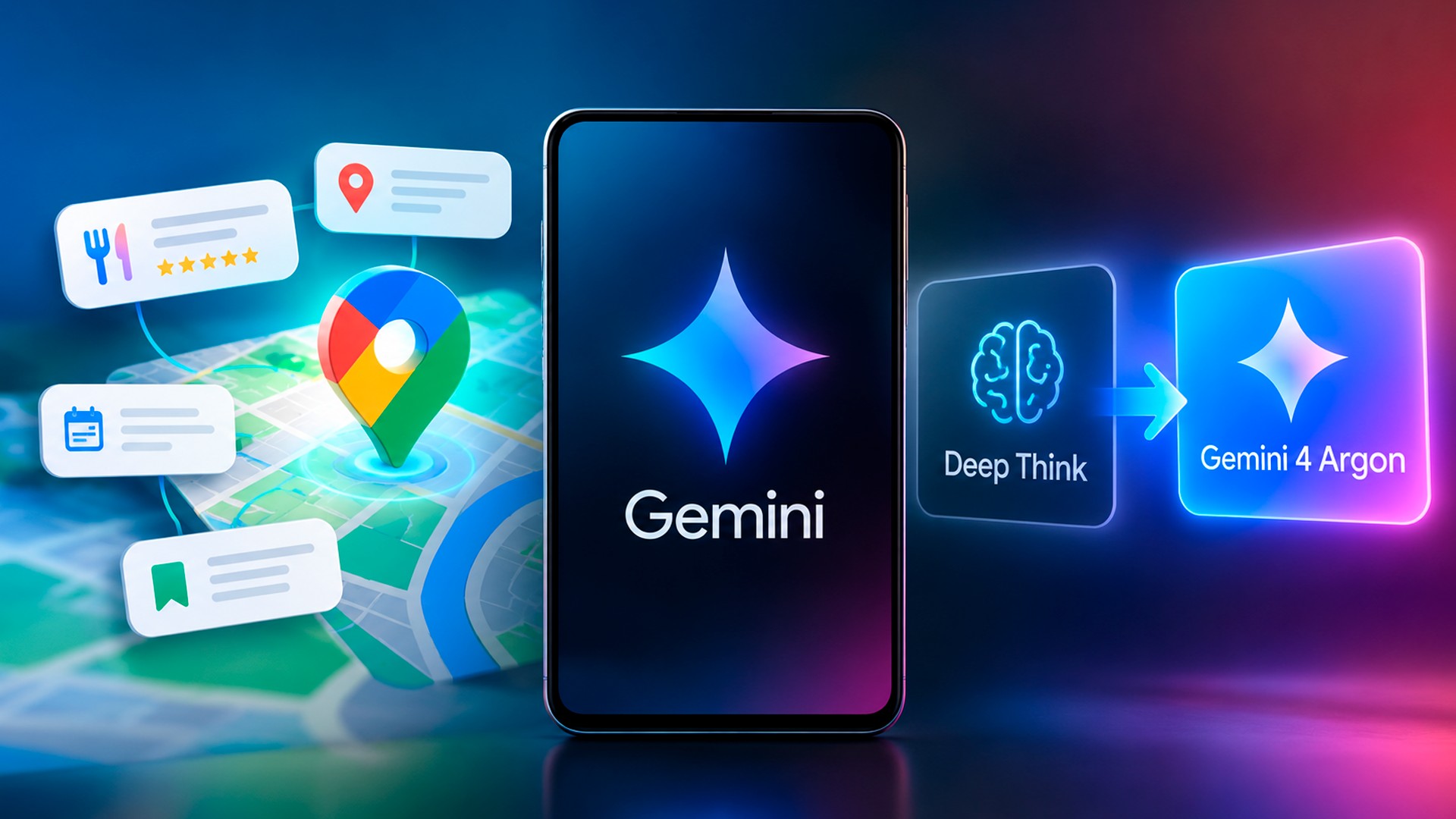 Gemini passa a usar buscas e lugares salvos do Google Maps para sugerir o seu dia