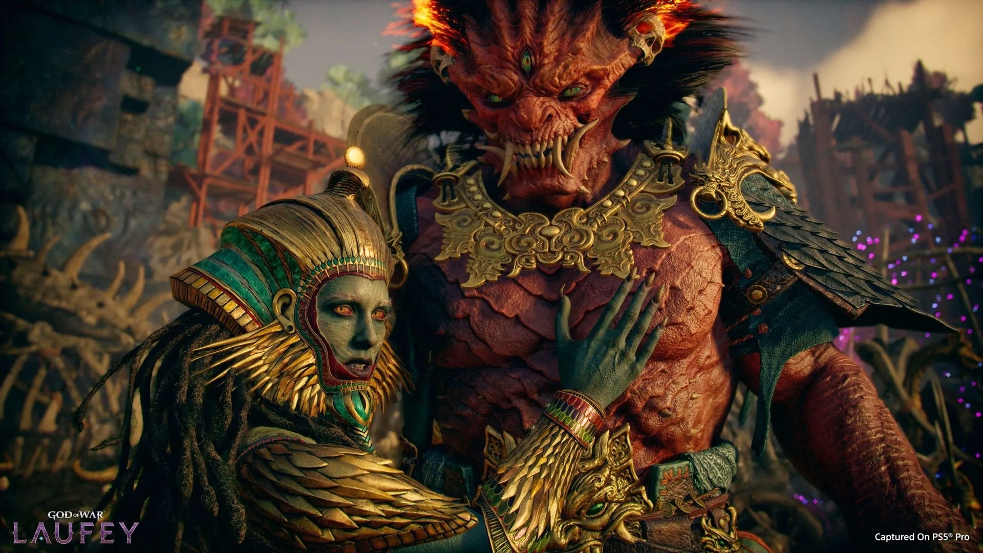 Faye, protagonista de God of War Laufey