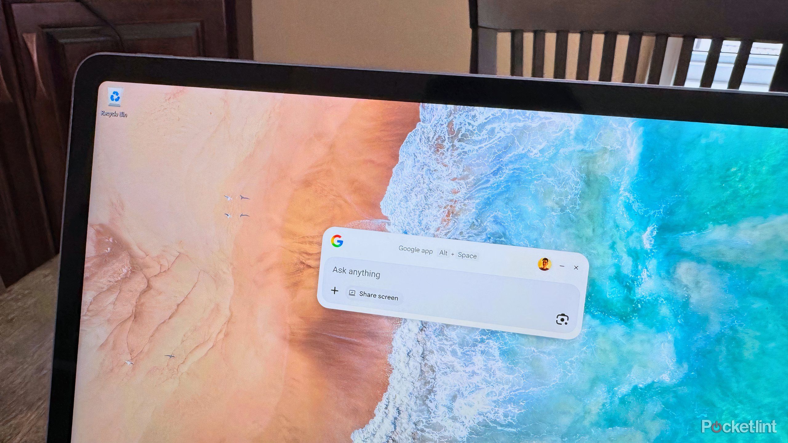 Aplicativo do Google para desktop com Gemini no Windows 11