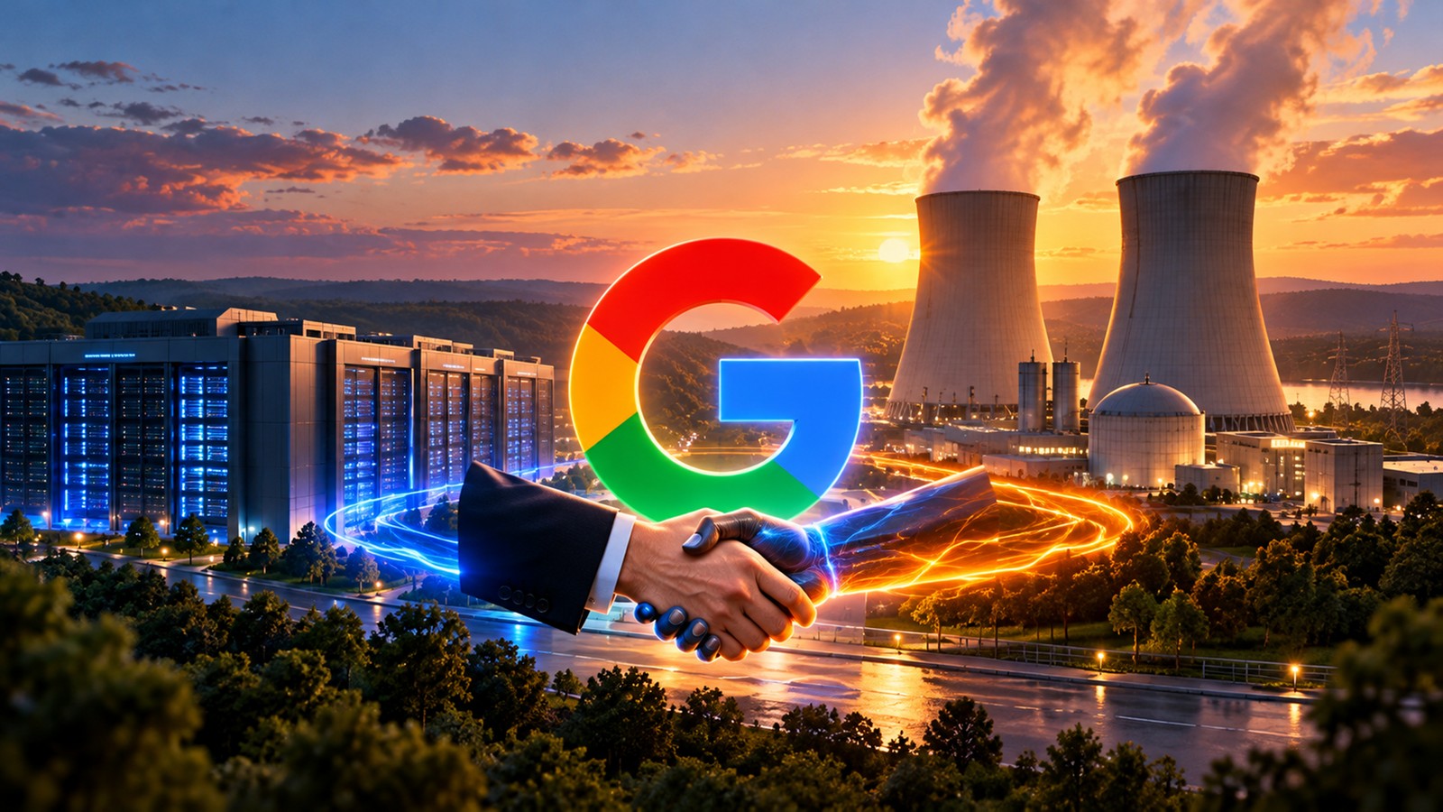 Google fecha acordo nuclear para ampliar usinas em 890 MW