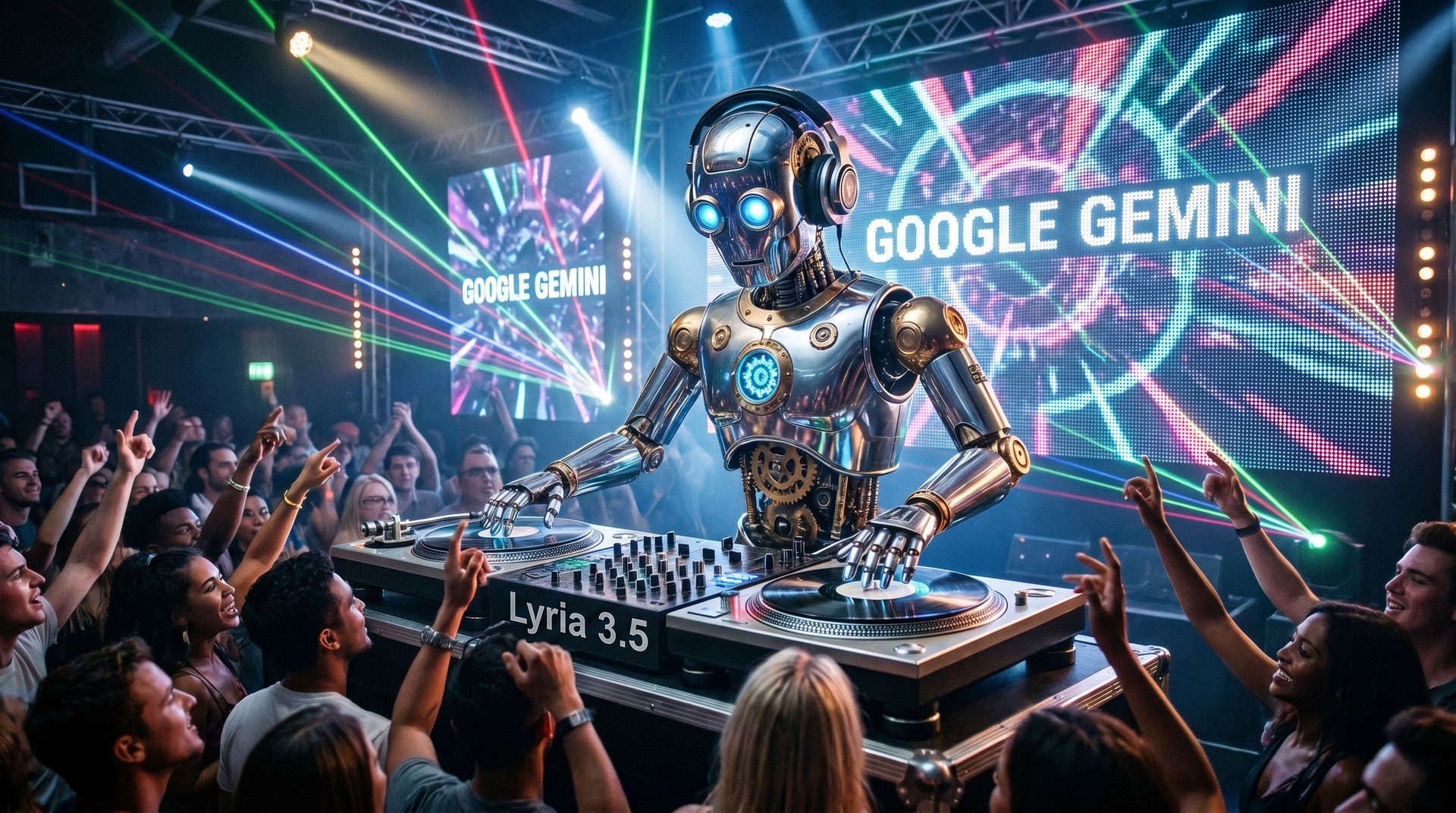 Google leva o Lyria 3.5 ao Gemini e libera criação de músicas completas