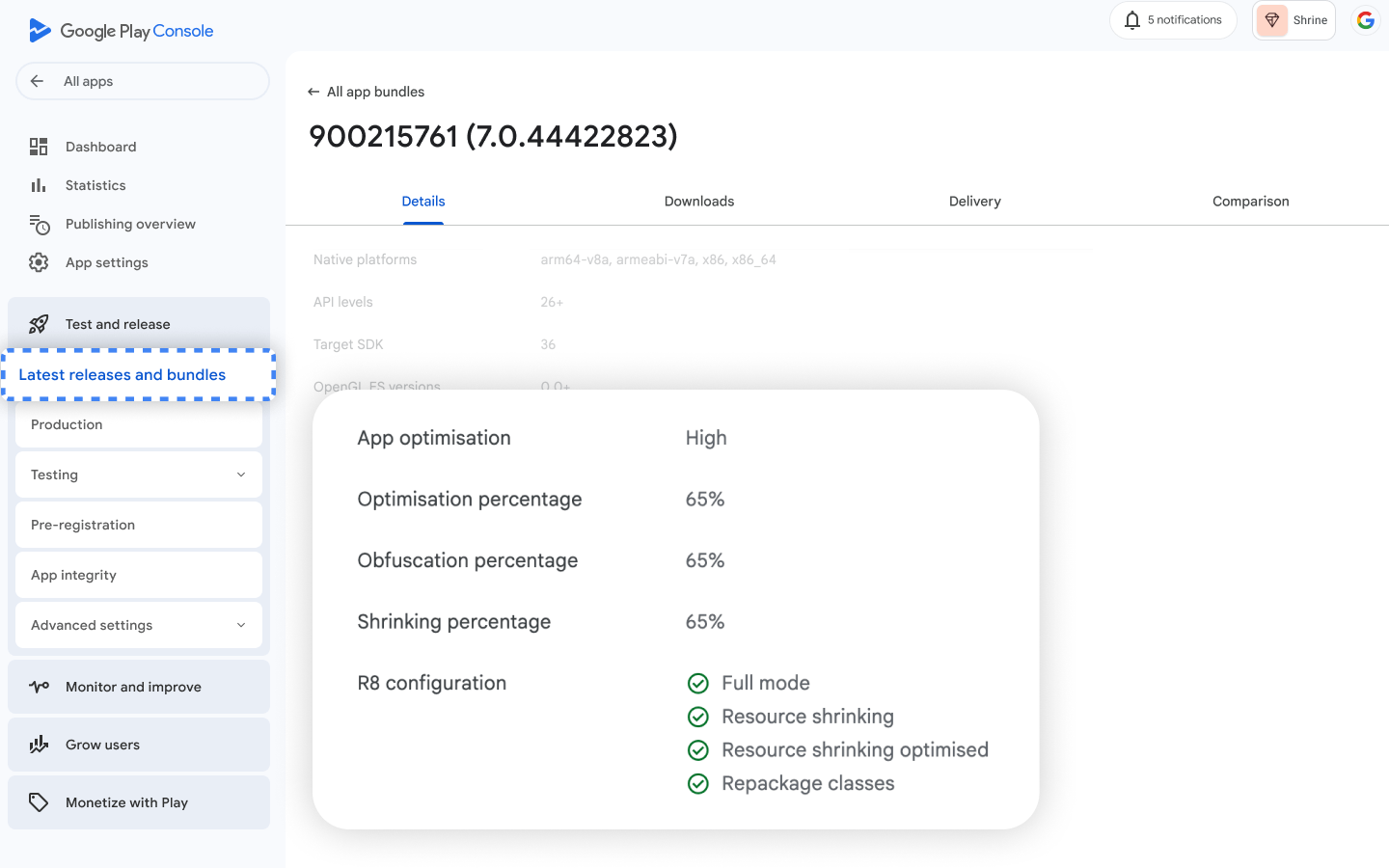 Página do anúncio do Google sobre os novos requisitos de qualidade da Play Store