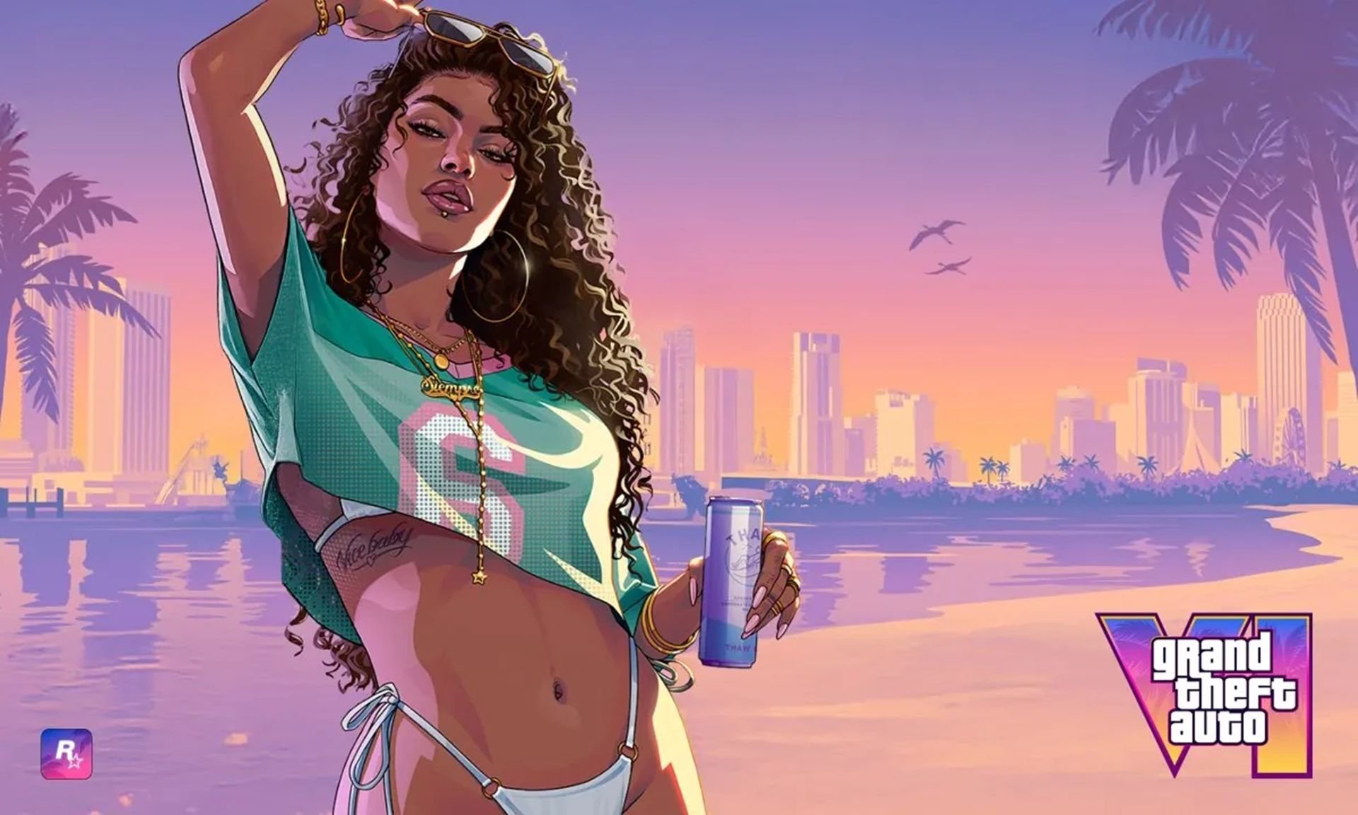 Arte oficial de GTA 6 da Rockstar Games