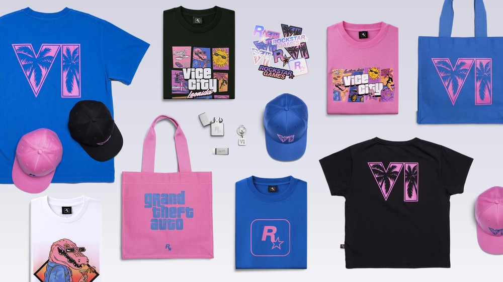 GTA 6 ganha camisetas e acessórios na loja oficial da Rockstar
