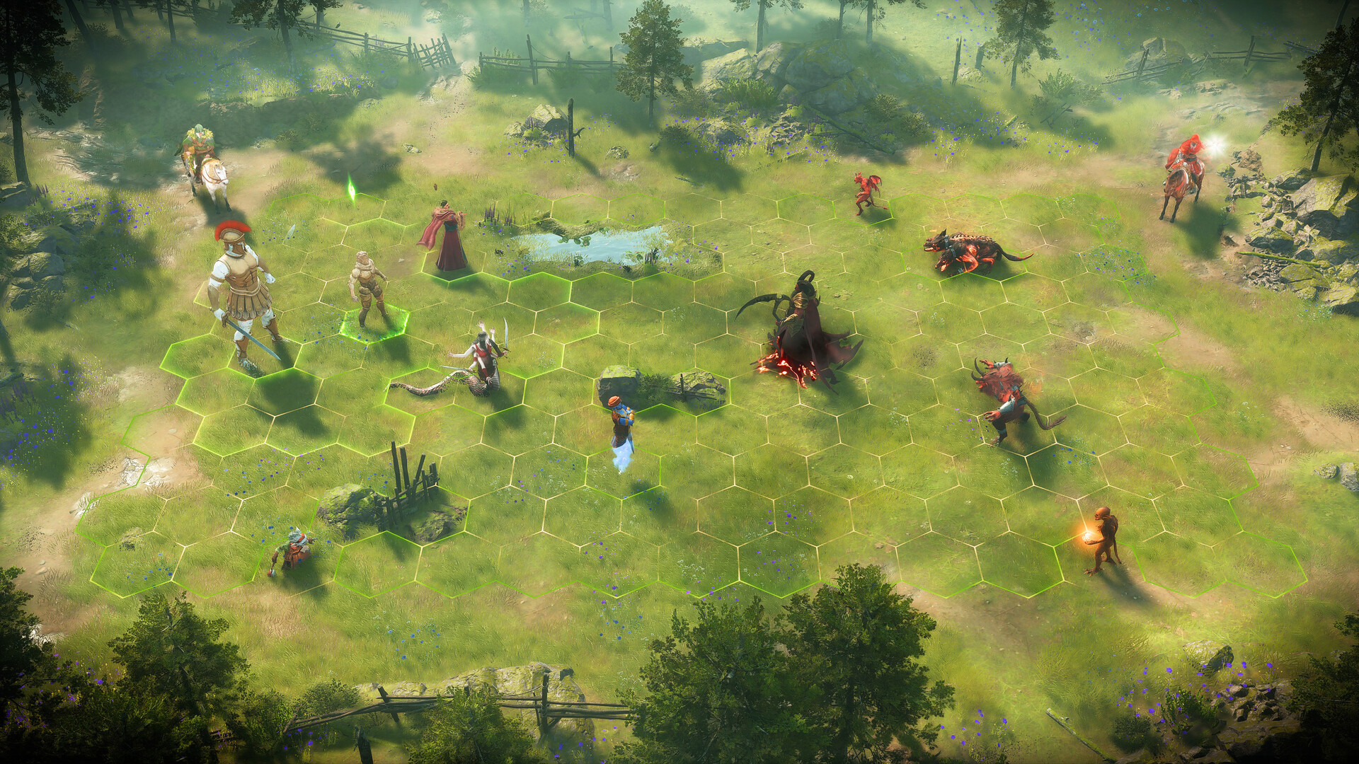 Cenário do remake de Heroes of Might and Magic III em 3D