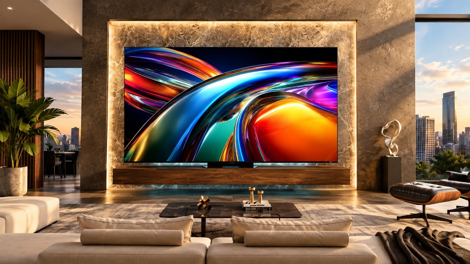 Hisense traz ao Brasil as TVs UR9 RGB MiniLED de 85 e 100 polegadas, com venda exclusiva na Fast Shop