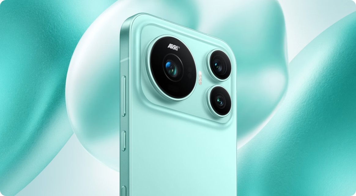 Honor Magic 9 na cor verde-água