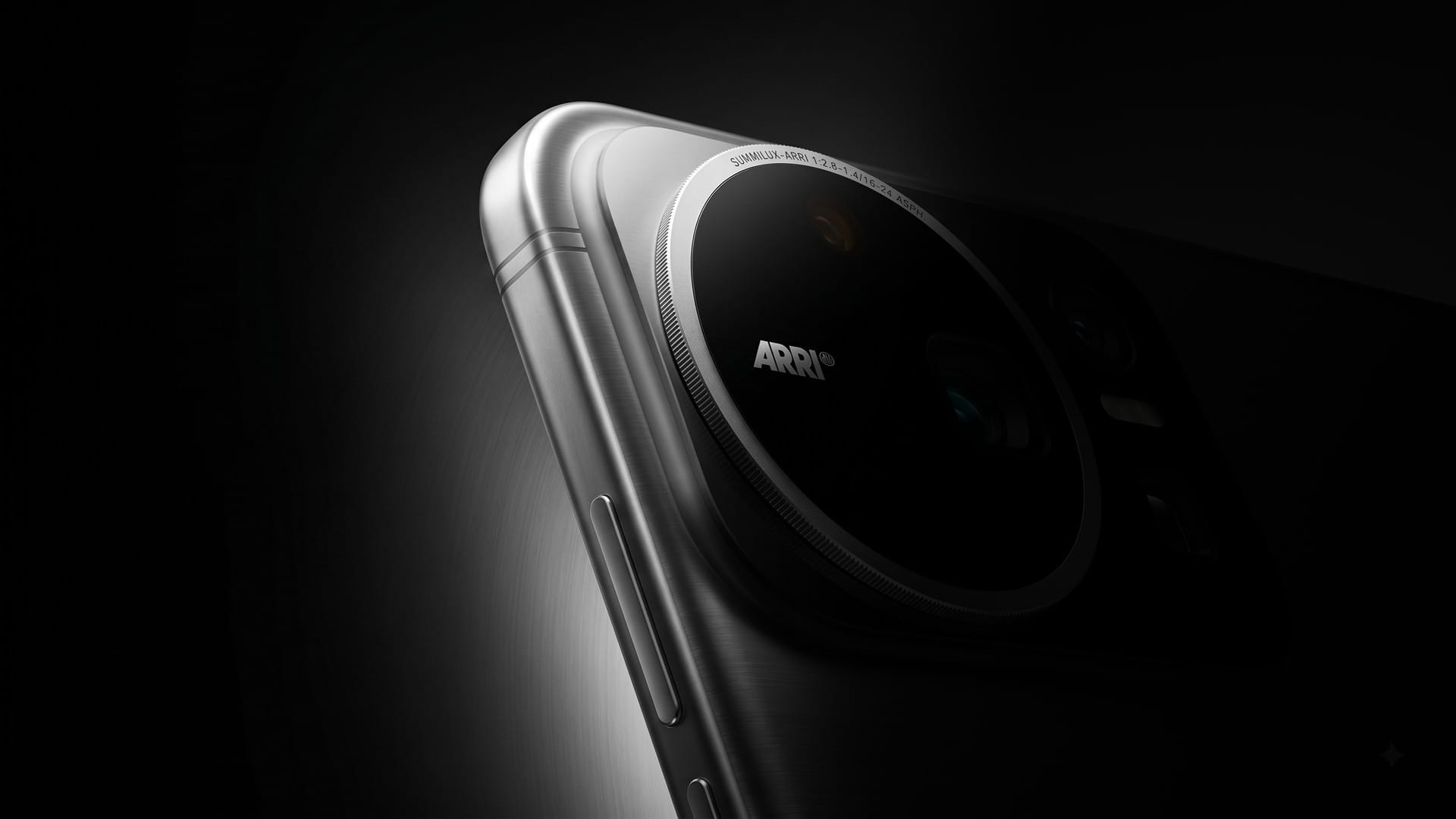 Módulo de câmeras com identificação da ARRI em celular da Honor
