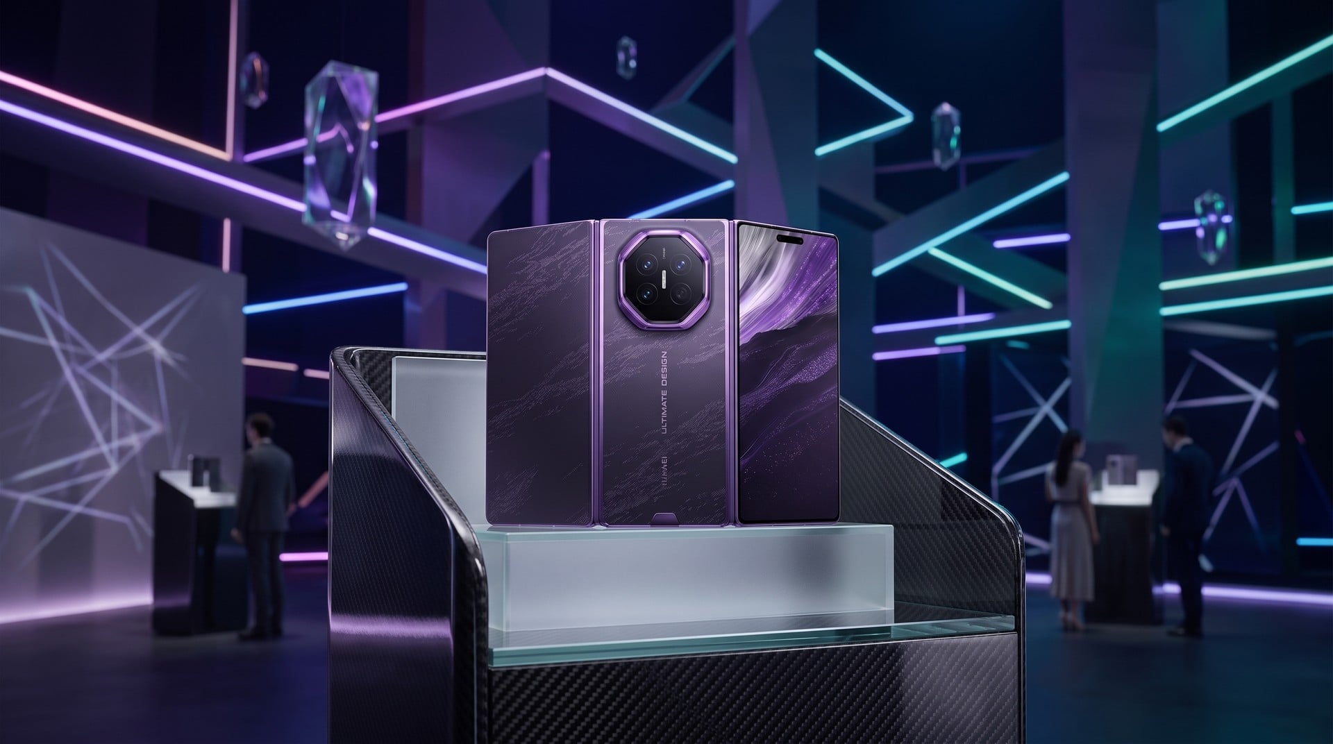 Huawei Mate XT 2 é lançado com dobra tripla para dentro, Kirin 9050 Pro e tela que esconde o conteúdo de curiosos