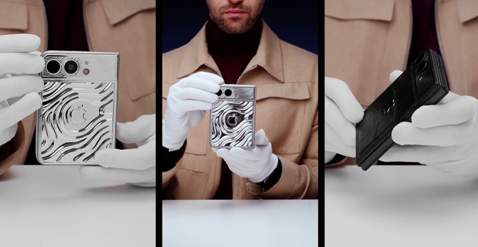 Edições de luxo do iPhone Ultra dobrável anunciadas pela Caviar
