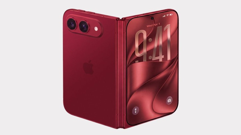 iPhone Ultra dobrável pode ganhar versão vermelha, diz novo vazamento
