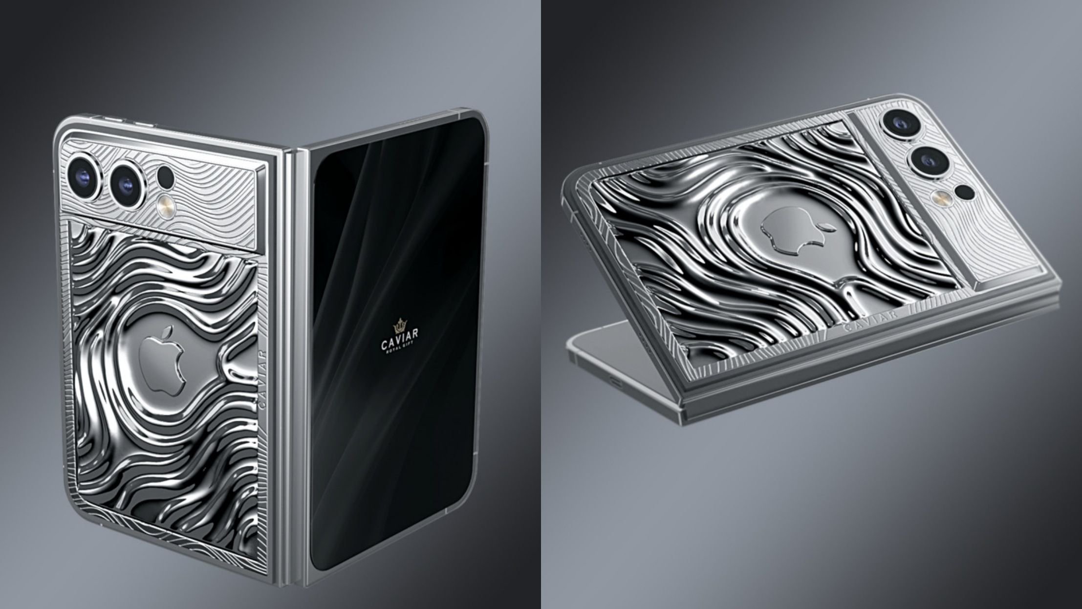 iPhone Ultra dobrável em imagem de conceito