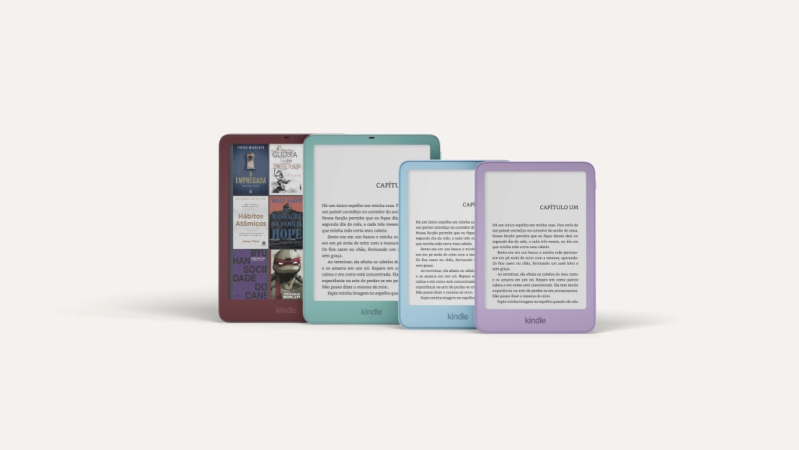 Novos Kindle chegam ao Brasil com versões de alumínio e preços de R$ 899 a R$ 1.749