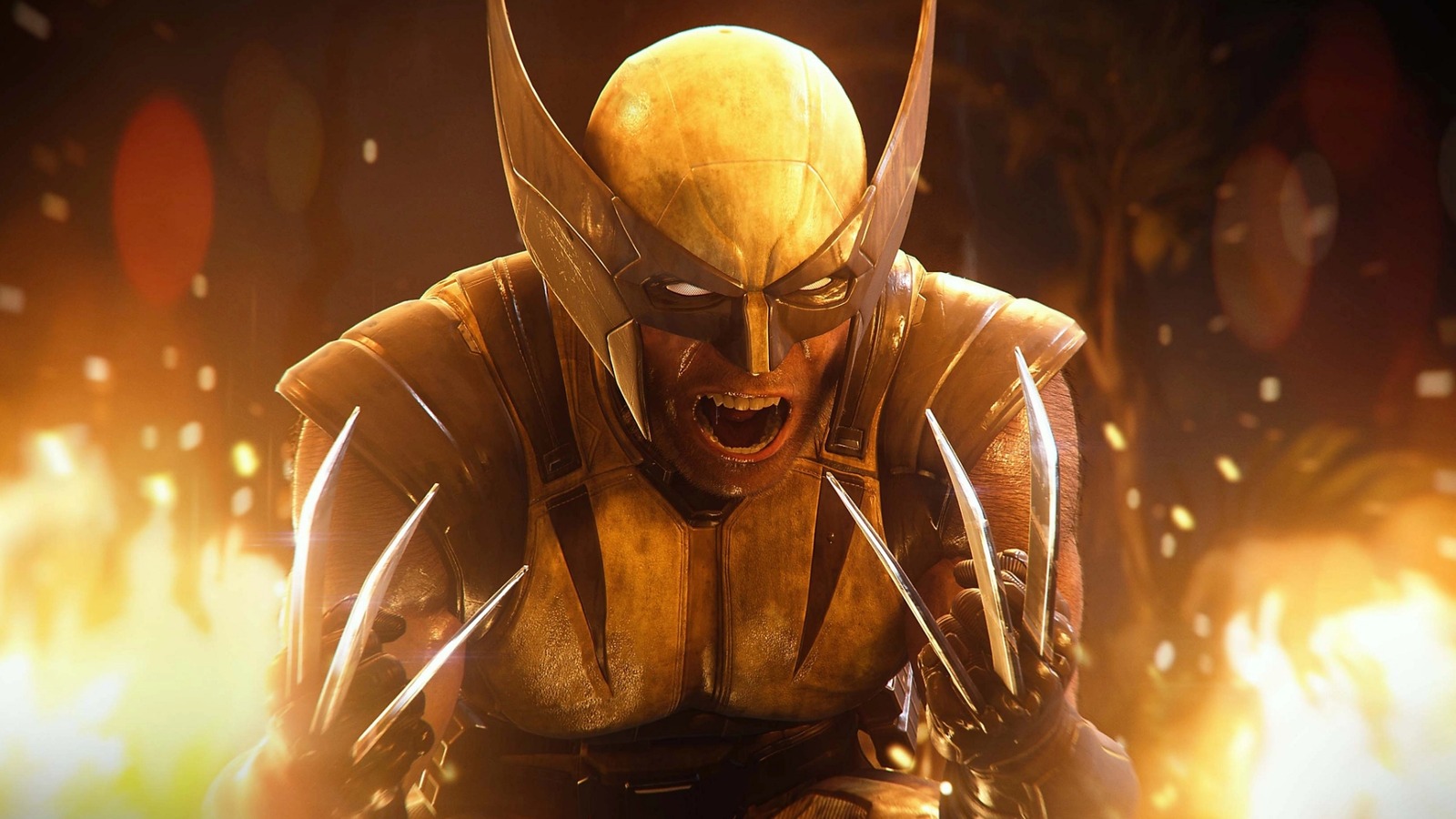 Wolverine com as garras de adamantium em Marvel's Wolverine