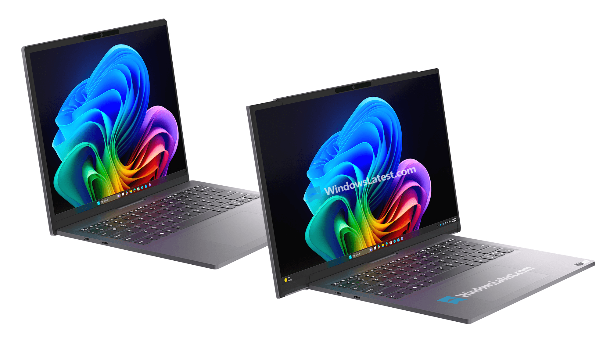 Lenovo Project Swan nos dois modos de tela