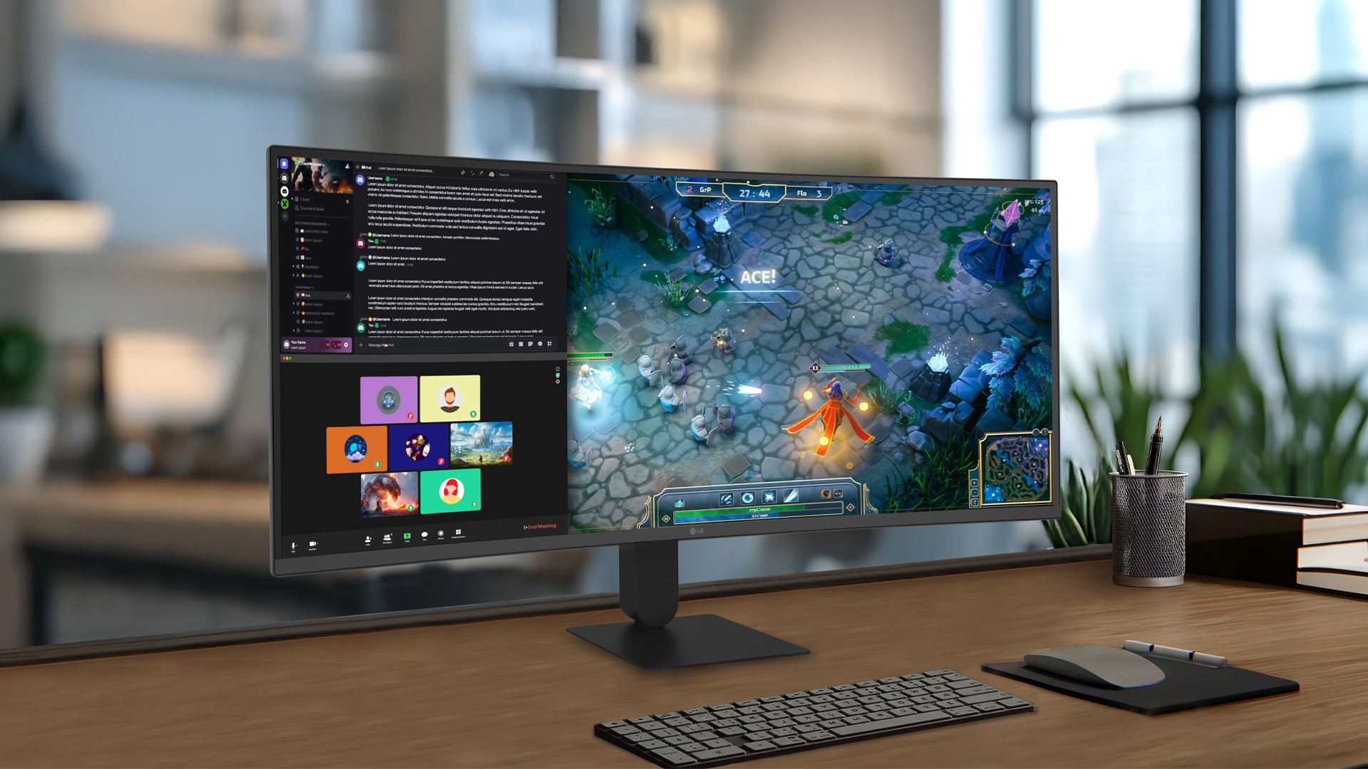 LG UltraWide 34U620B chega ao Brasil com tela curva de 34 polegadas, 144 Hz e KVM embutido