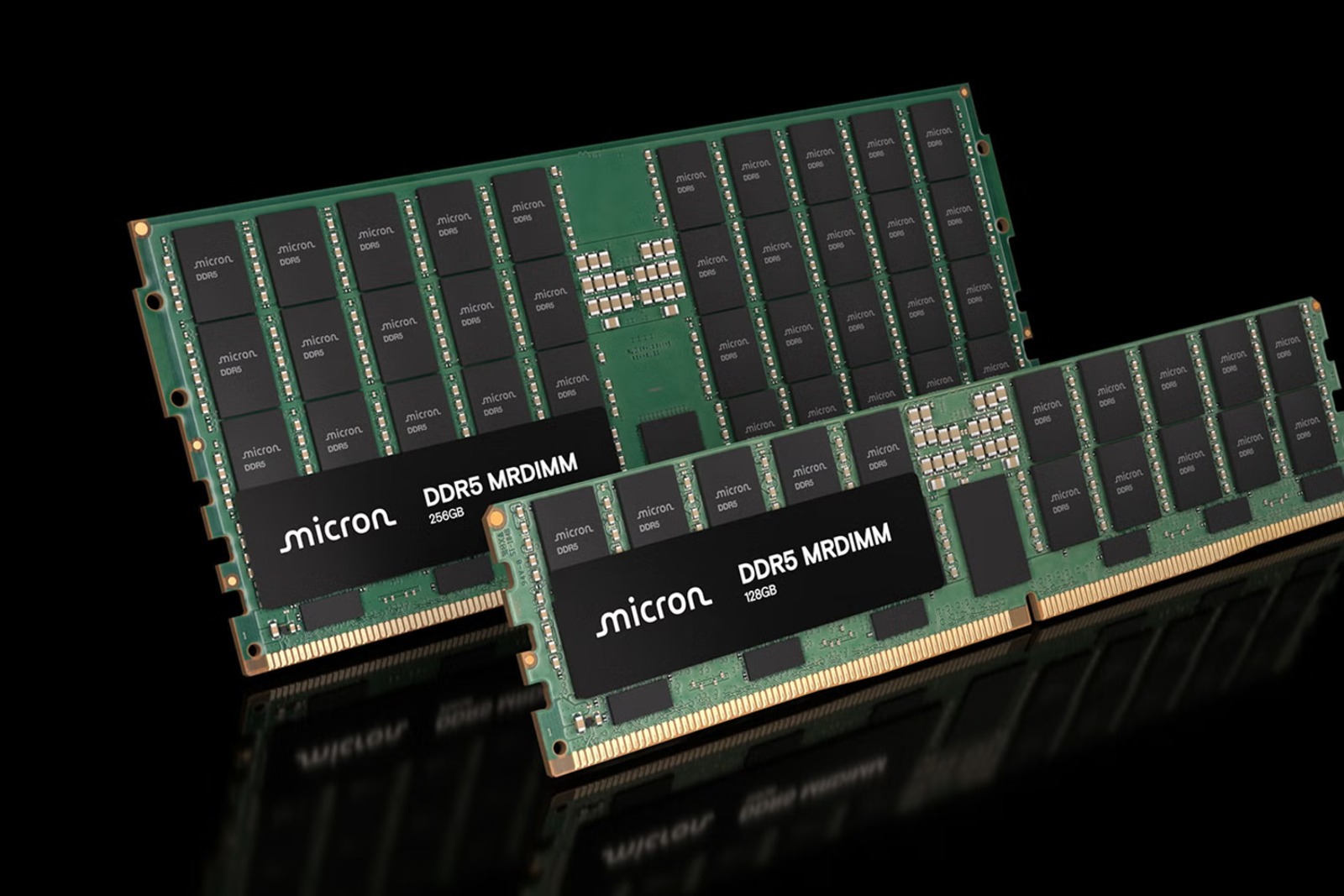 Módulos DDR5 MRDIMM da Micron de 128 GB e 256 GB