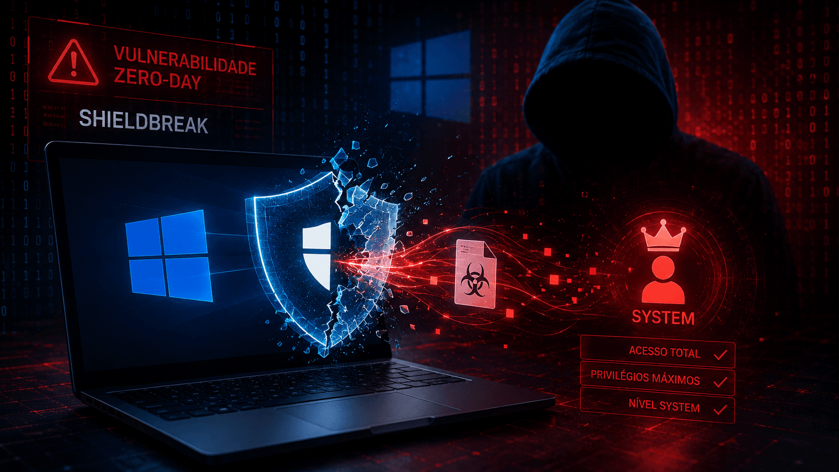 ShieldBreak: falha grave no Microsoft Defender permite controle total do Windows