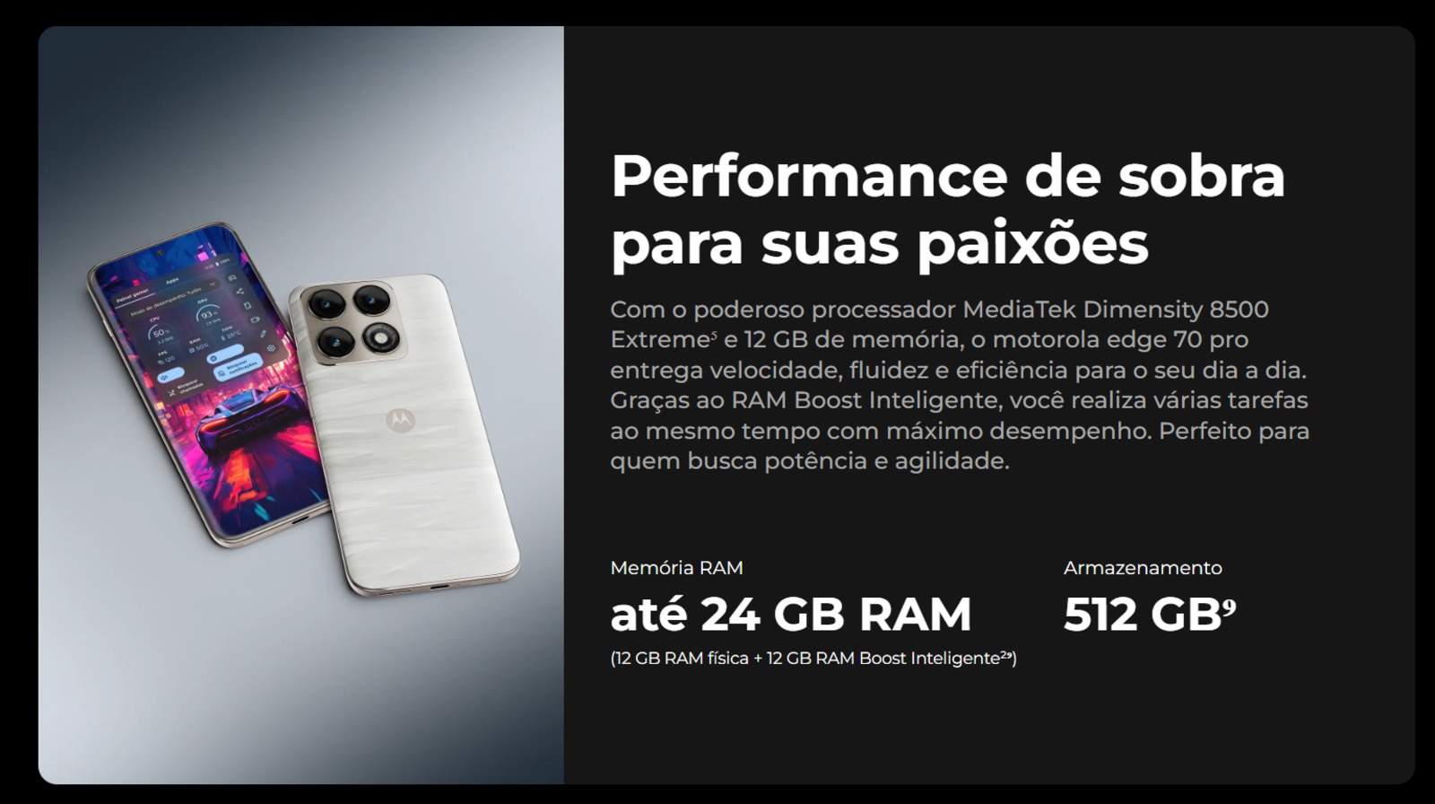 Conar manda a Motorola parar de somar RAM Boost à memória RAM nos anúncios