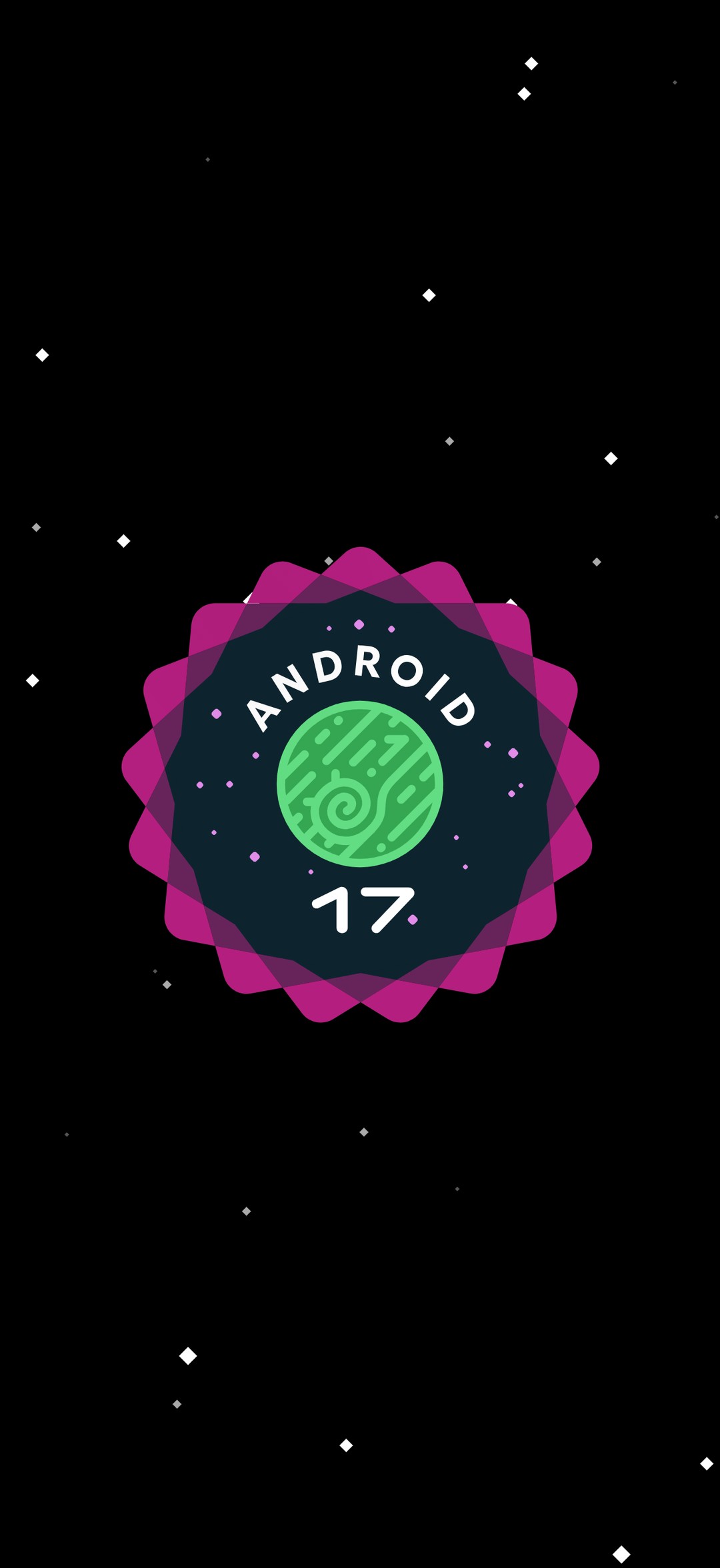 Logotipo do Android 17