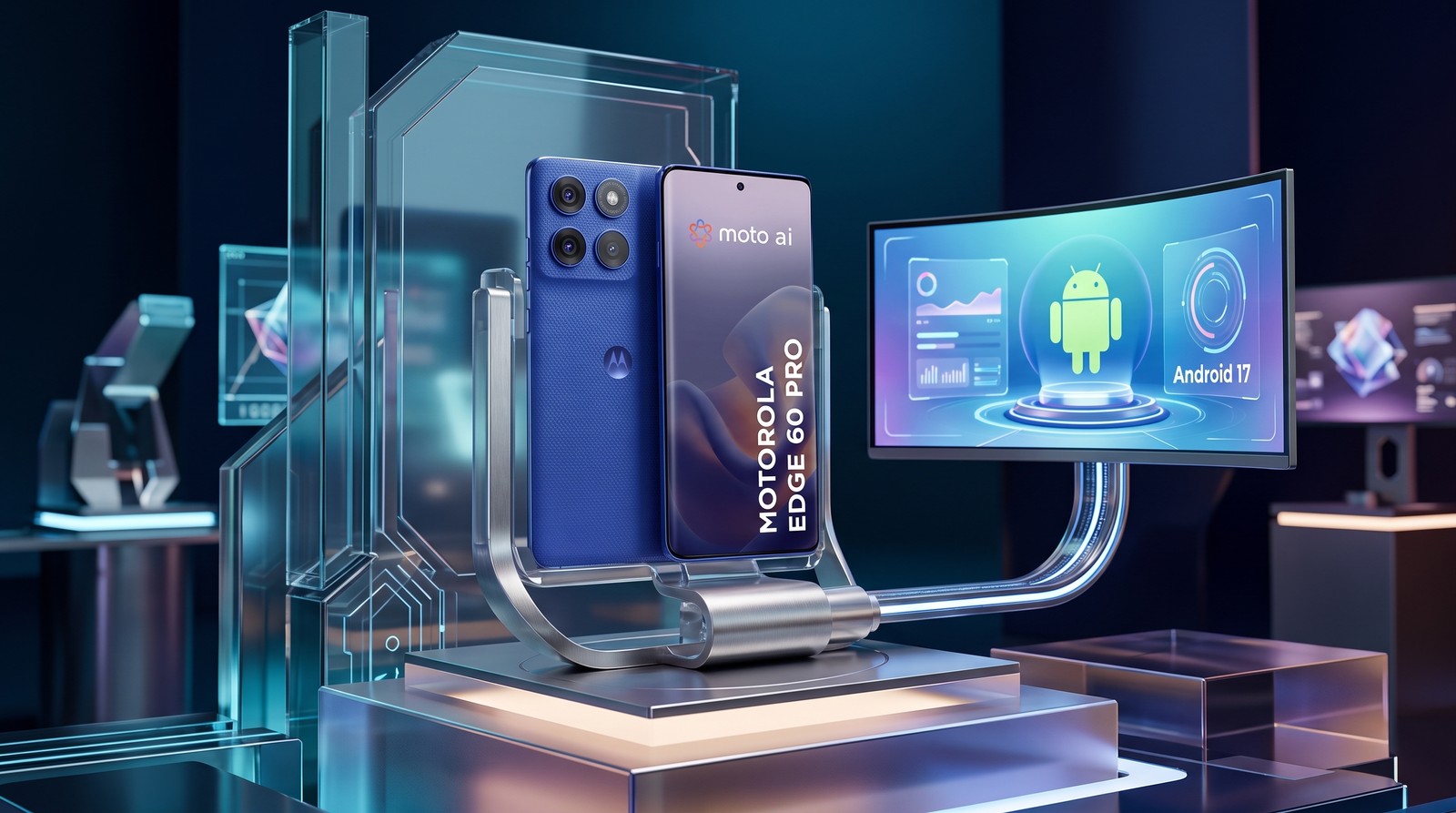 Motorola Edge 60 Pro começa a receber o Android 17 estável com Live Activities e visual novo