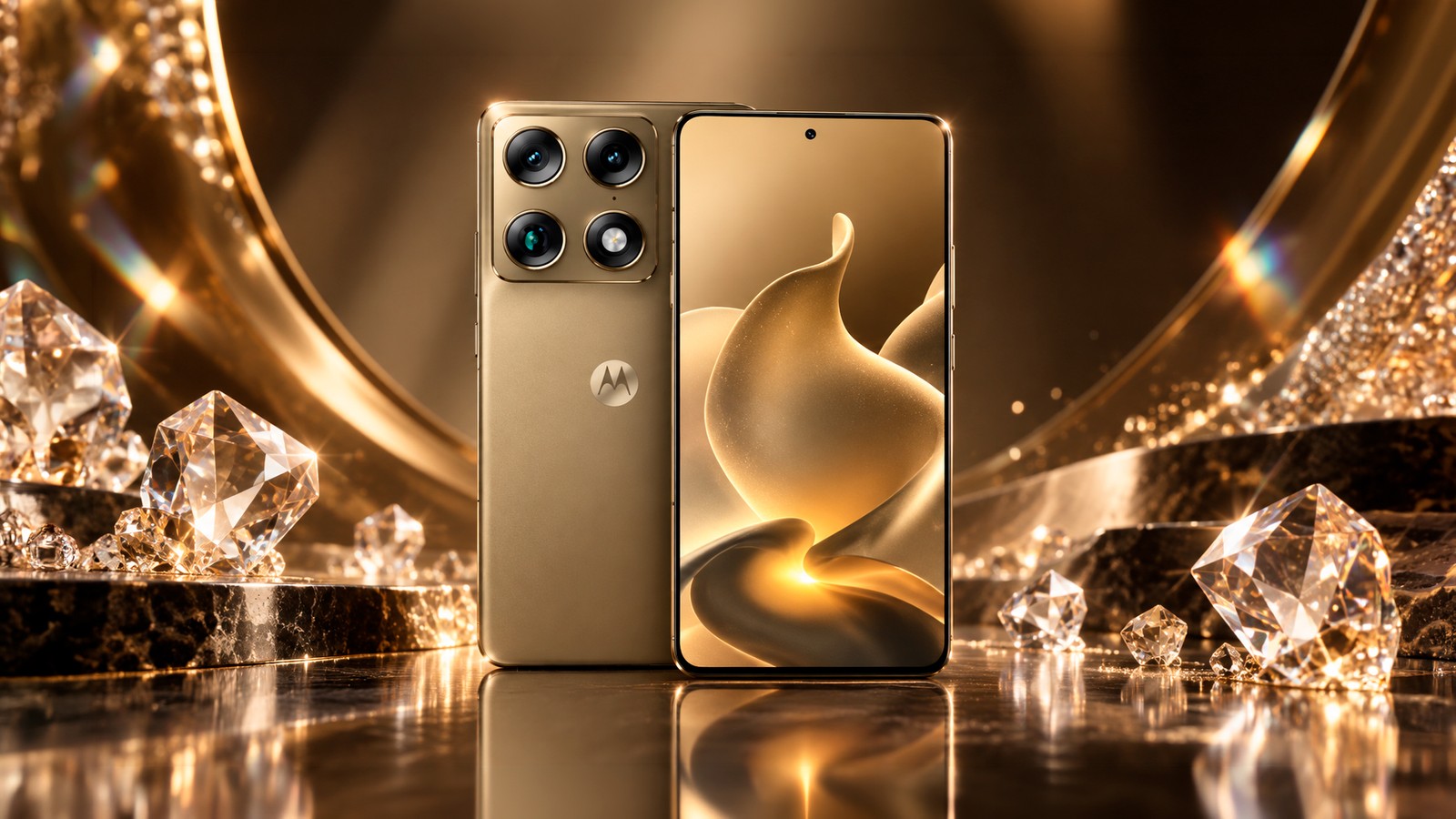 Motorola Signature 27 é confirmado em teaser oficial na Europa, com menção a cristais Swarovski e antecipando o próximo topo de linha